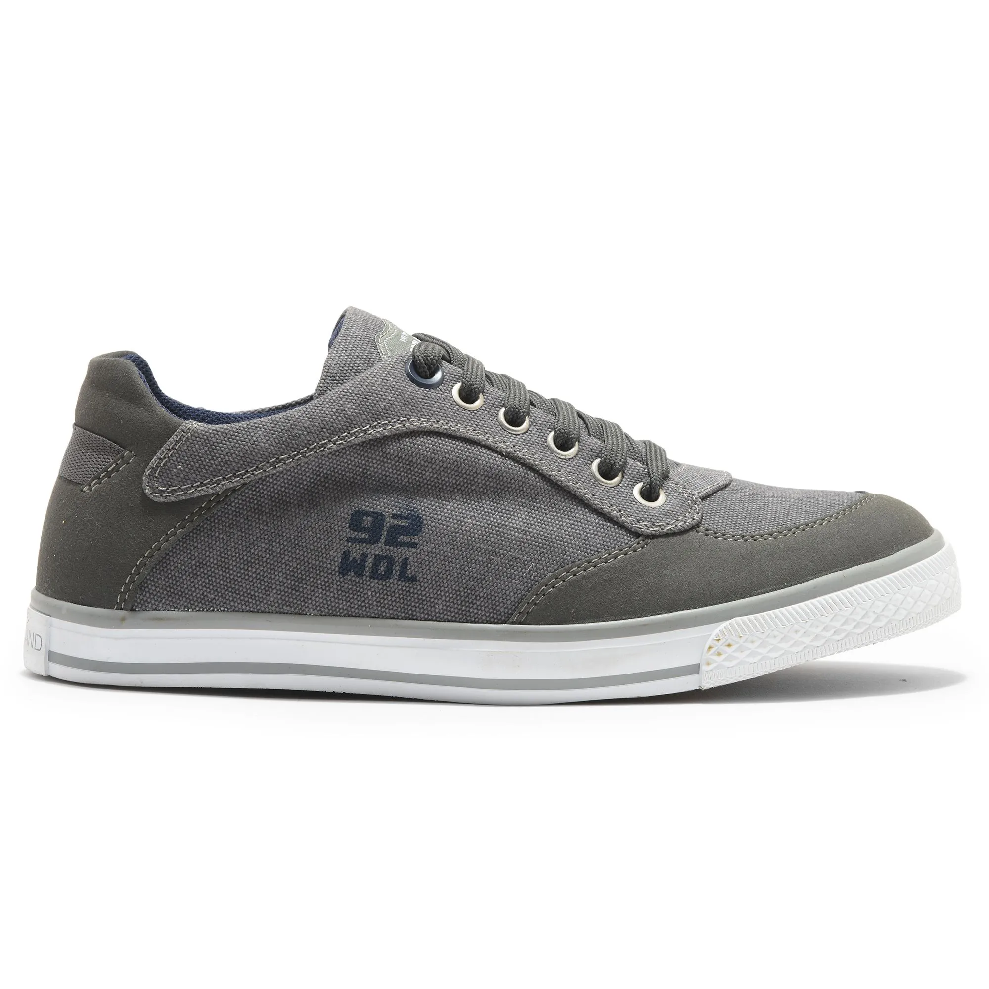 Grey Canvas Shoe for men - Thumbnail 1