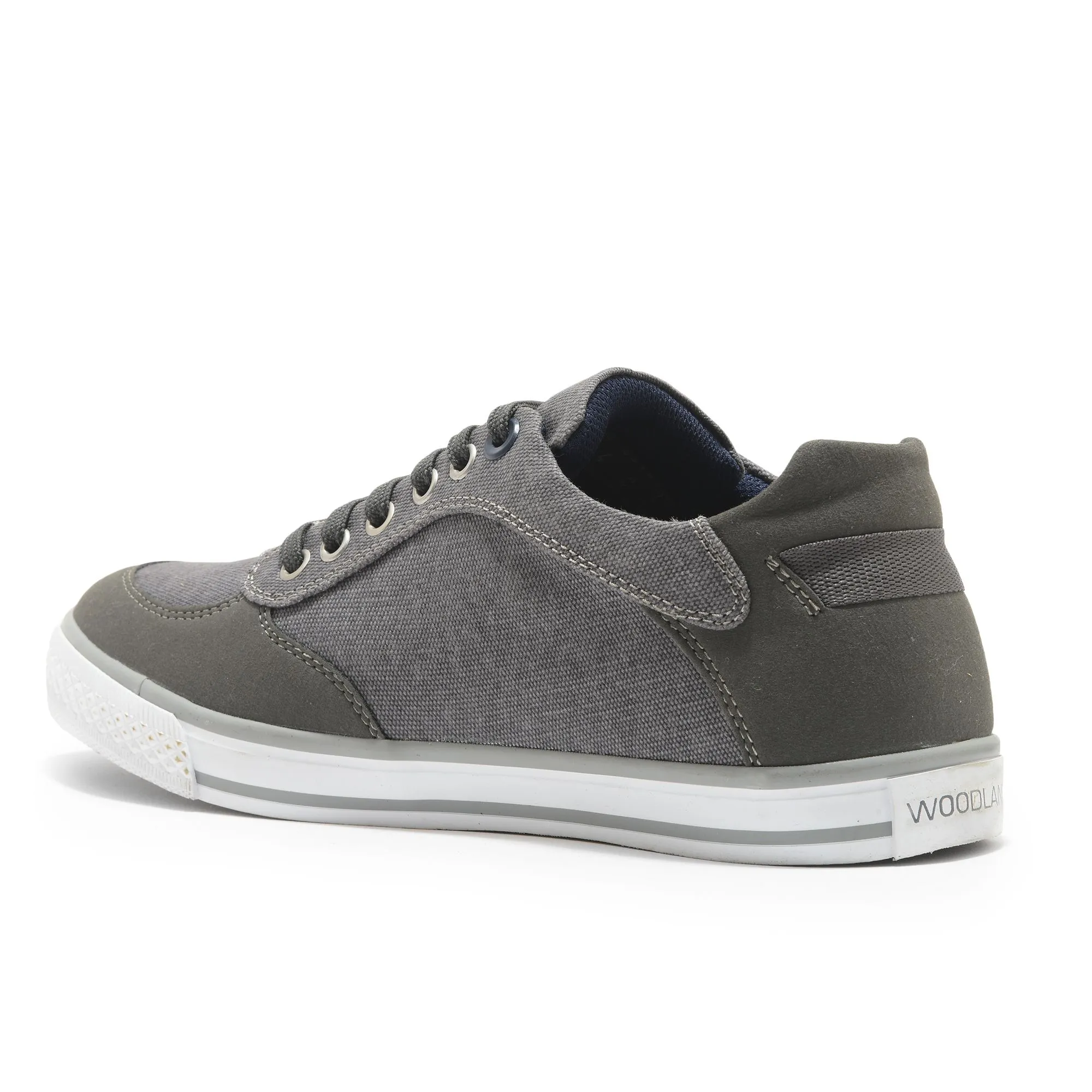 Grey Canvas Shoe for men - Thumbnail 5