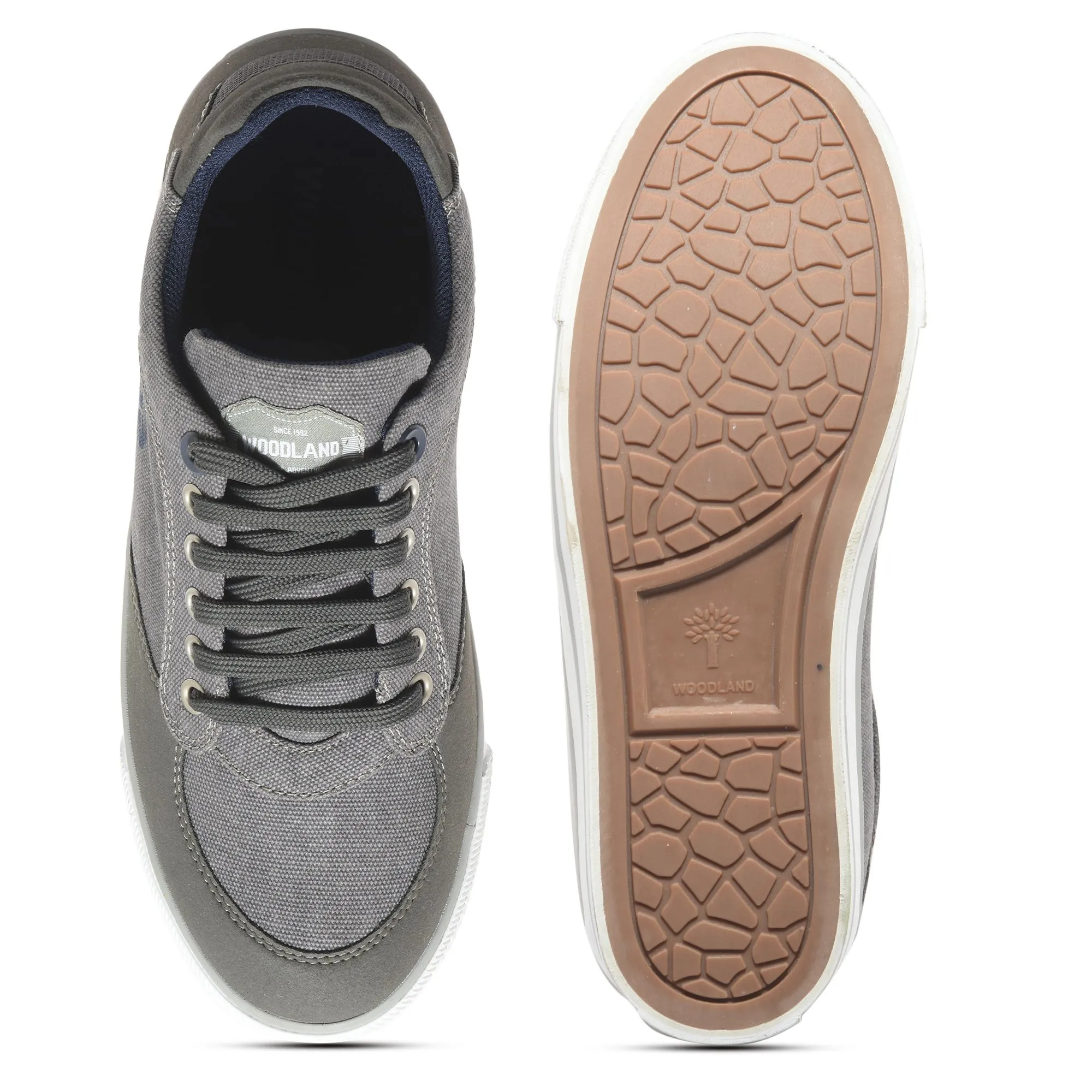 Grey Canvas Shoe for men - Thumbnail 7