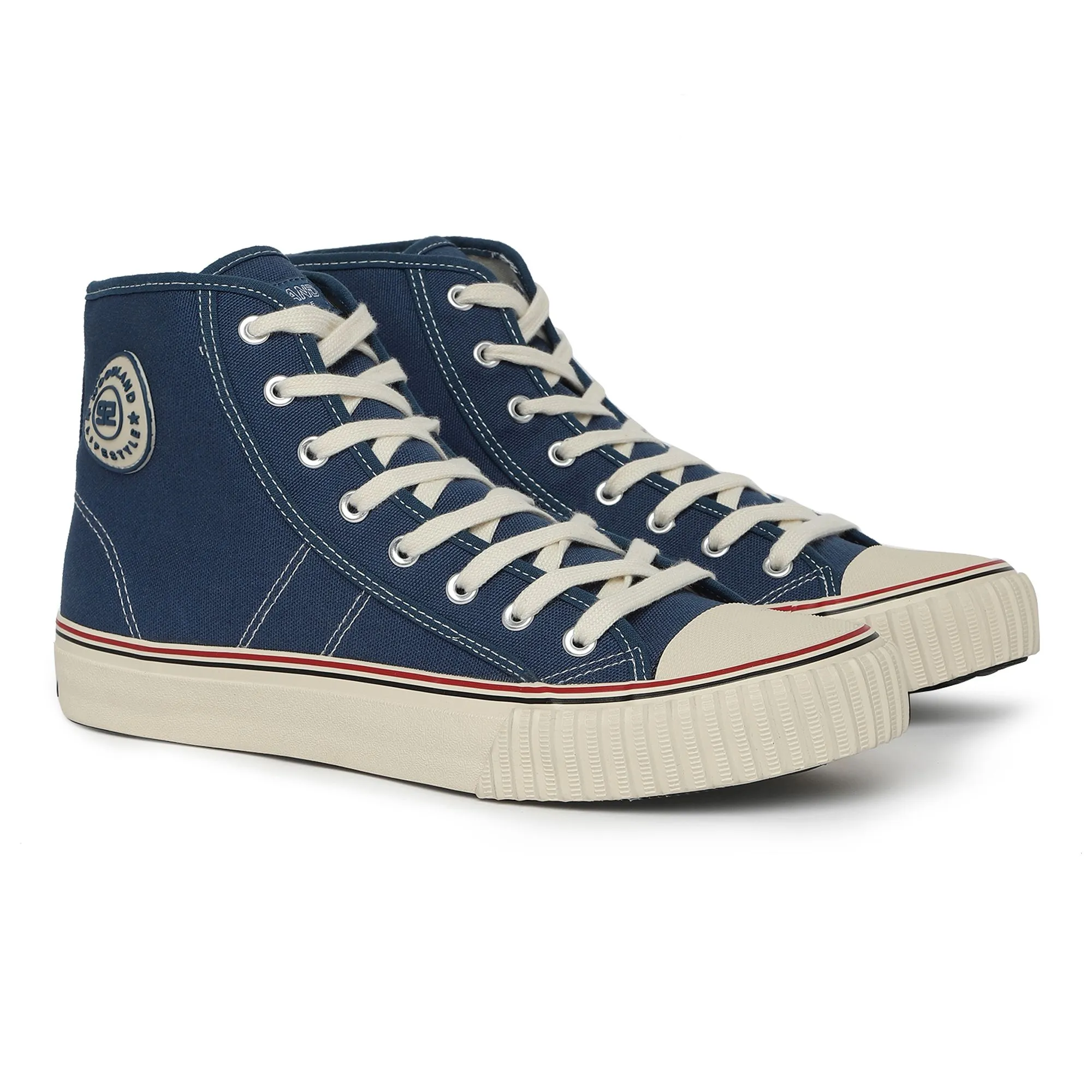 Blue Canvas Shoes for men - Thumbnail 6