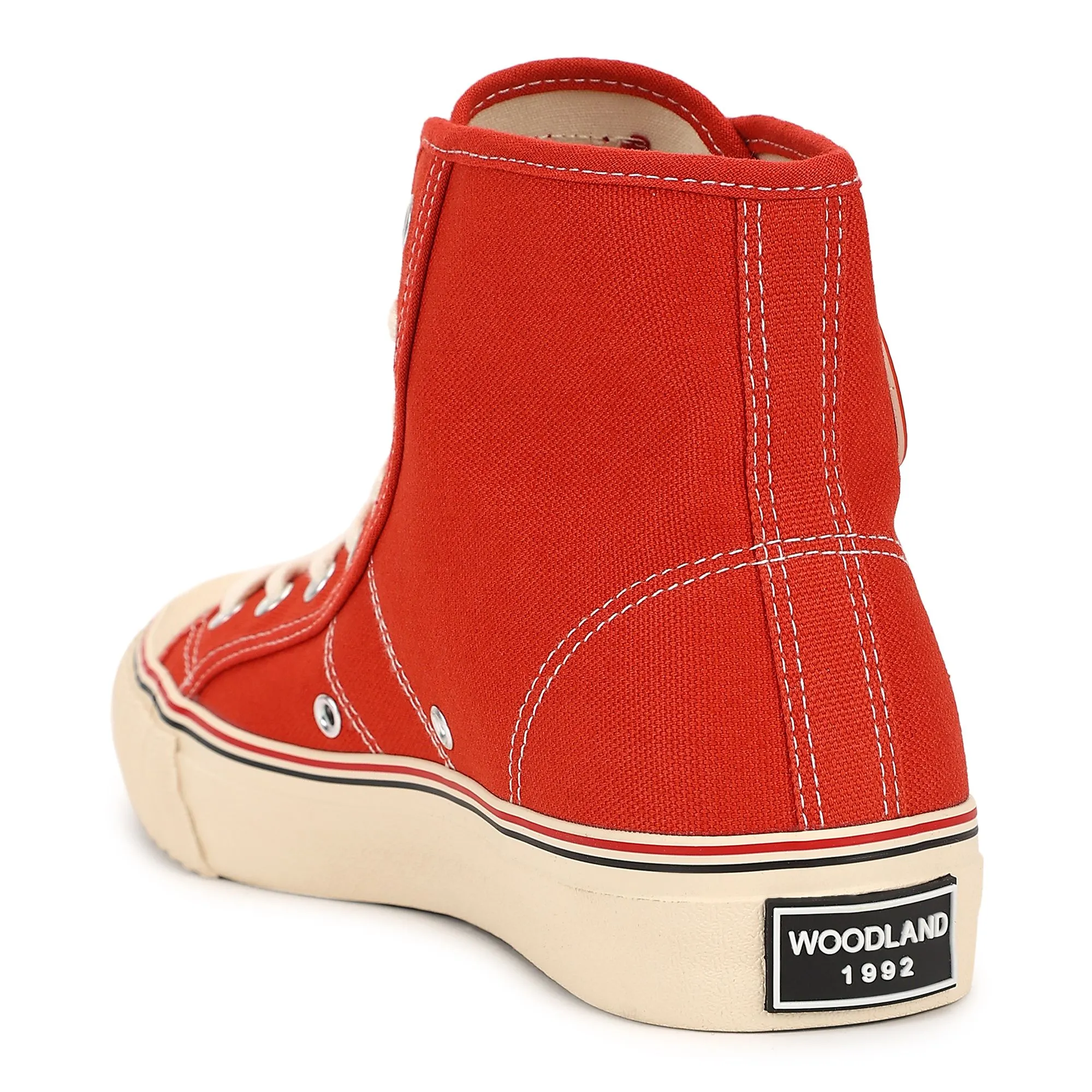 Orange Canvas Shoes for men - Thumbnail 5