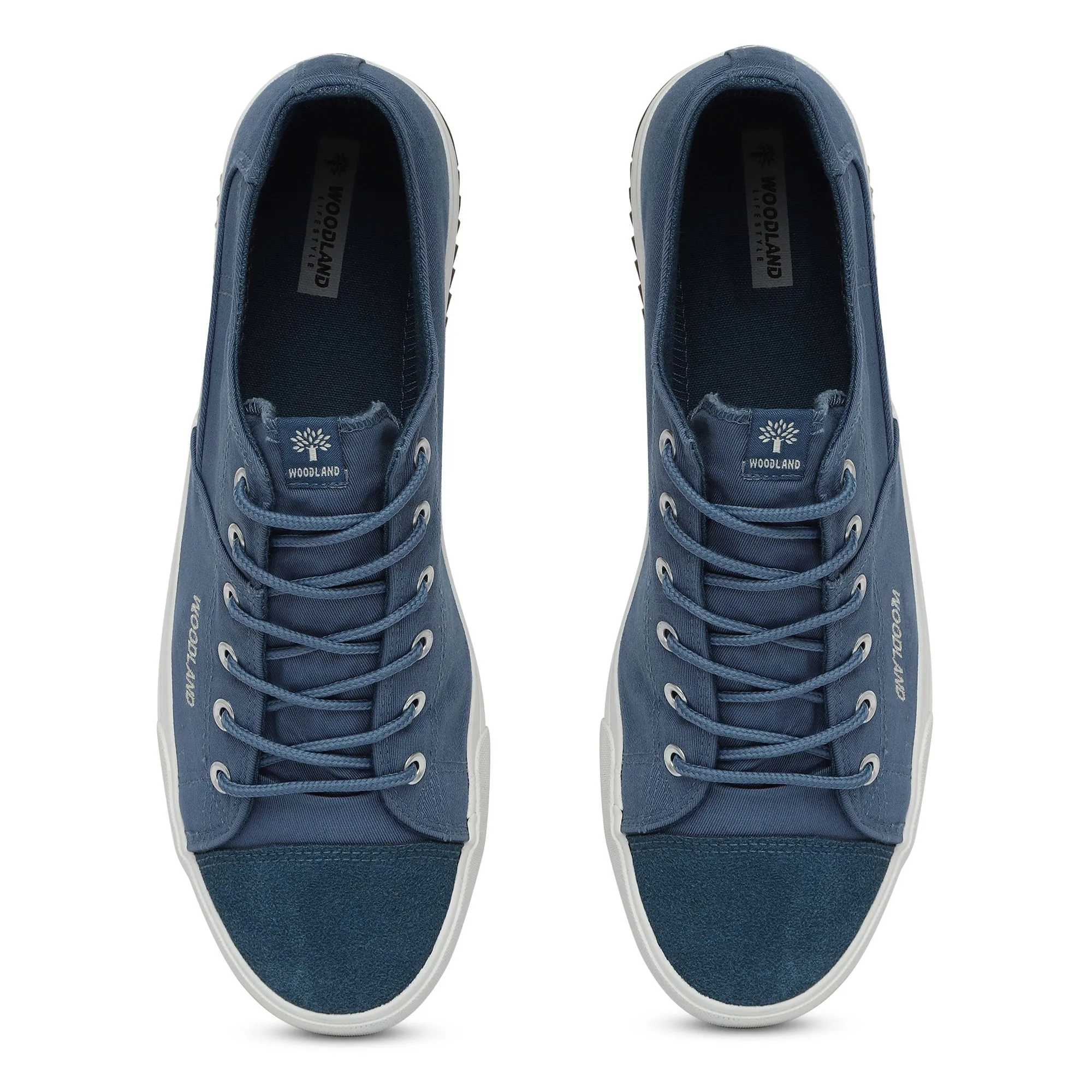 Blue Canvas Shoes for men - Thumbnail 3