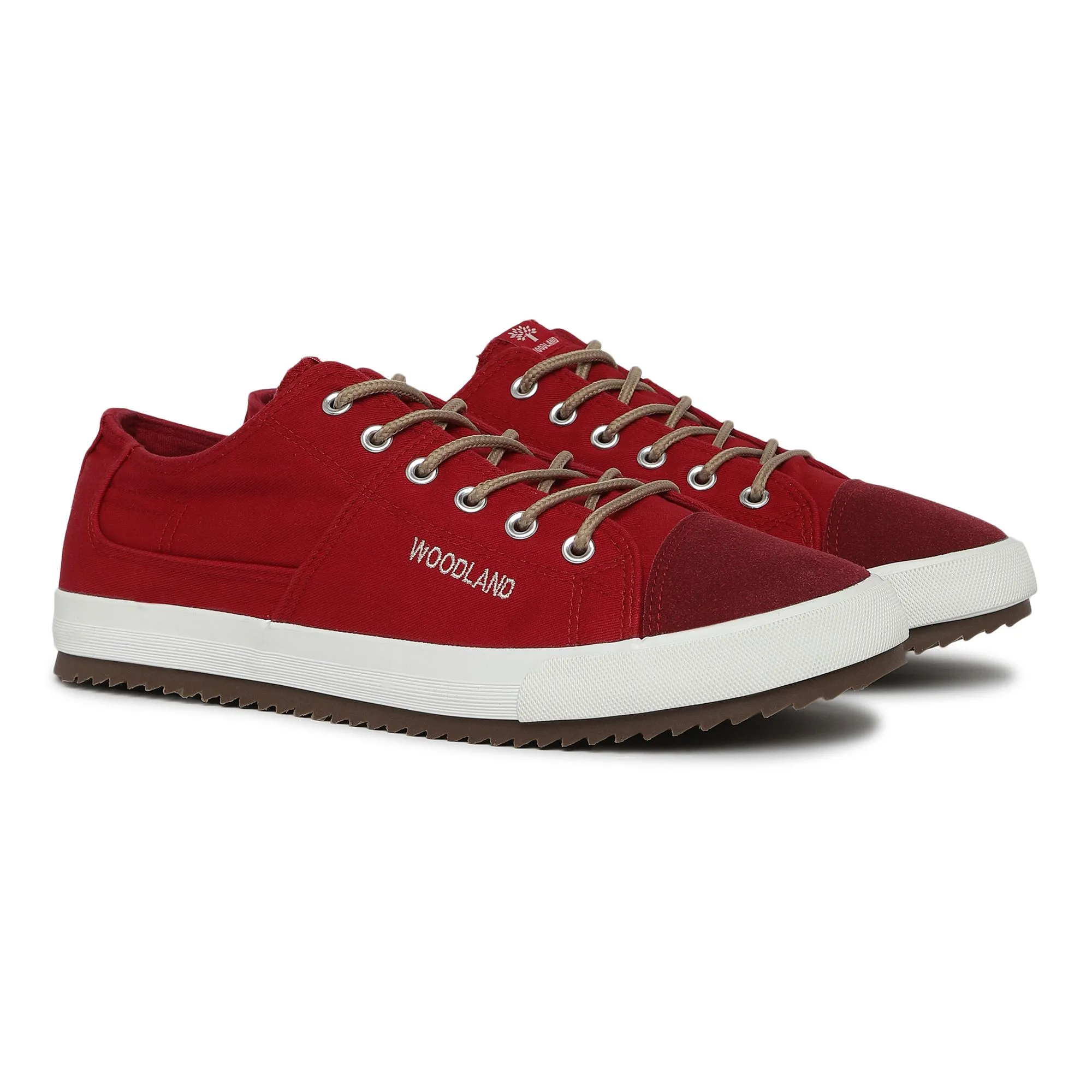 Red Canvas Shoes for men - Thumbnail 6
