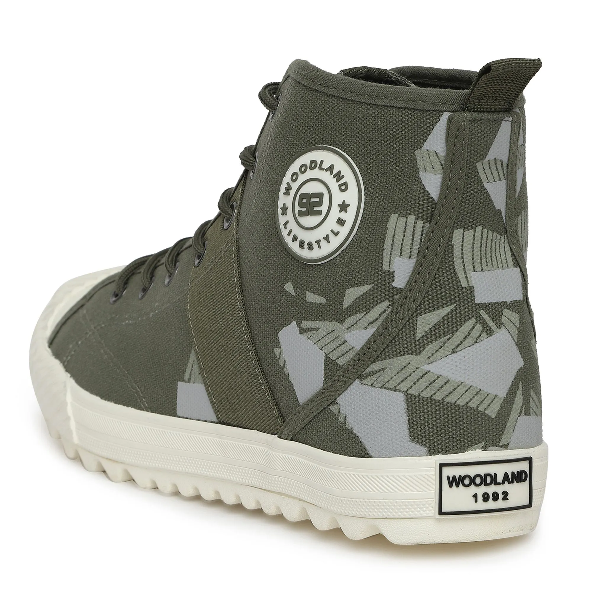 Green Canvas shoes for men - Thumbnail 5