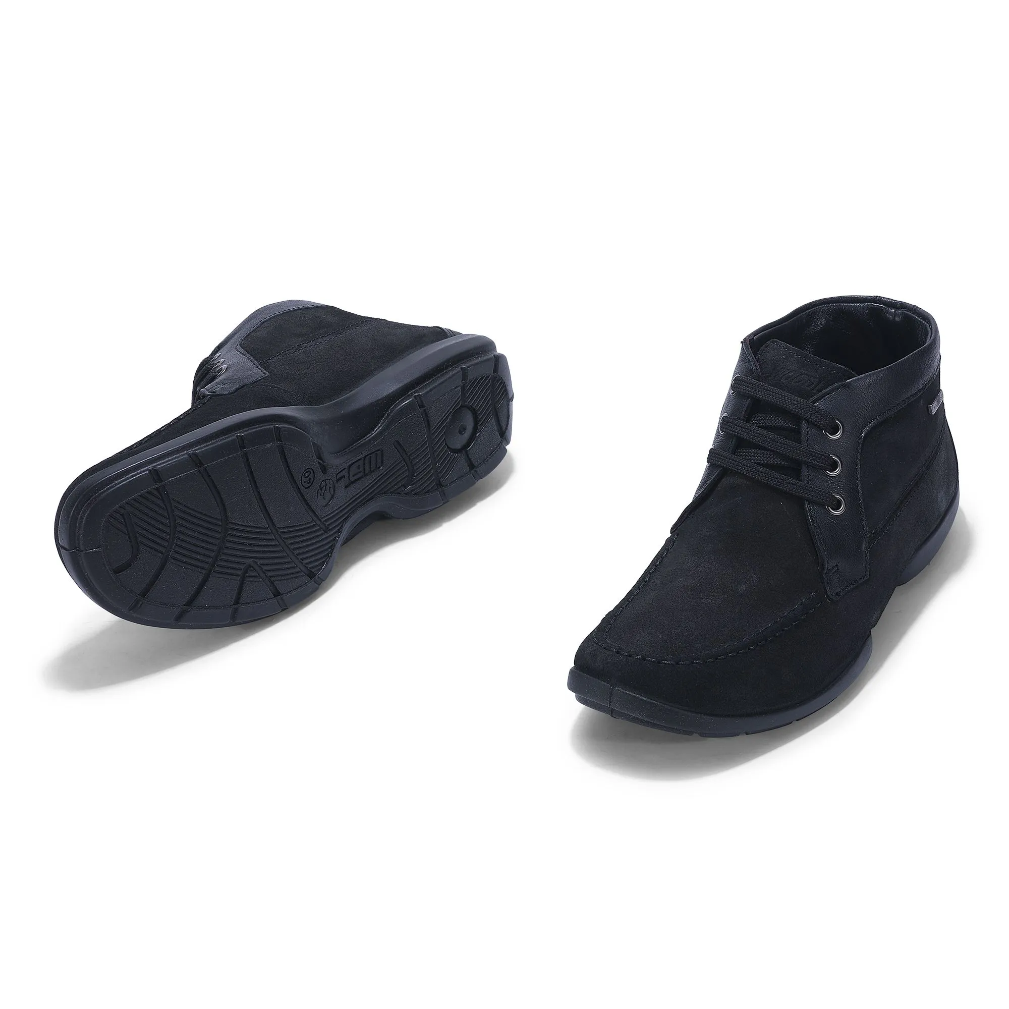 Woodland Black chukka Shoes - Thumbnail 4