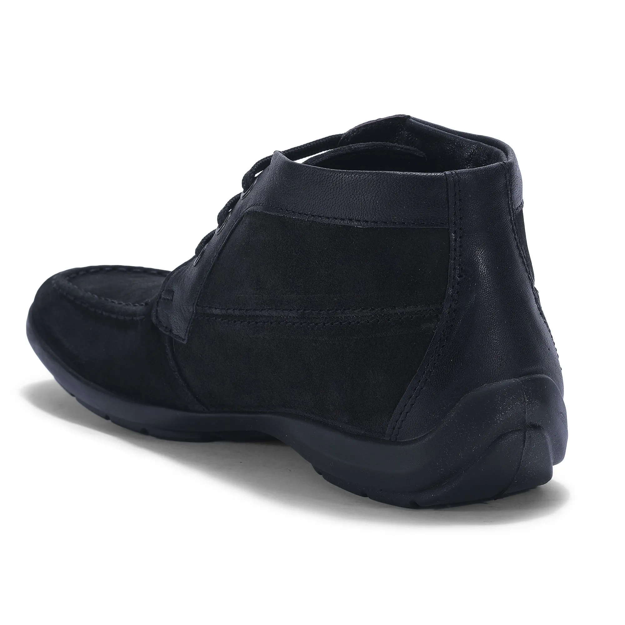 Woodland Black chukka Shoes - Thumbnail 5