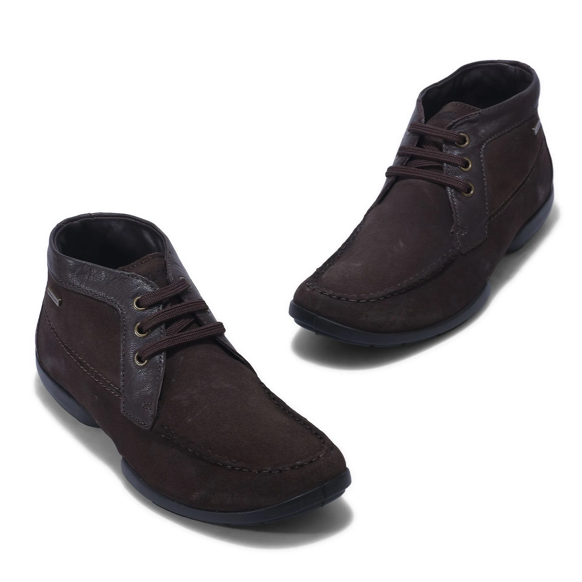 Woodland Dark Brown chukka shoes - Thumbnail 2