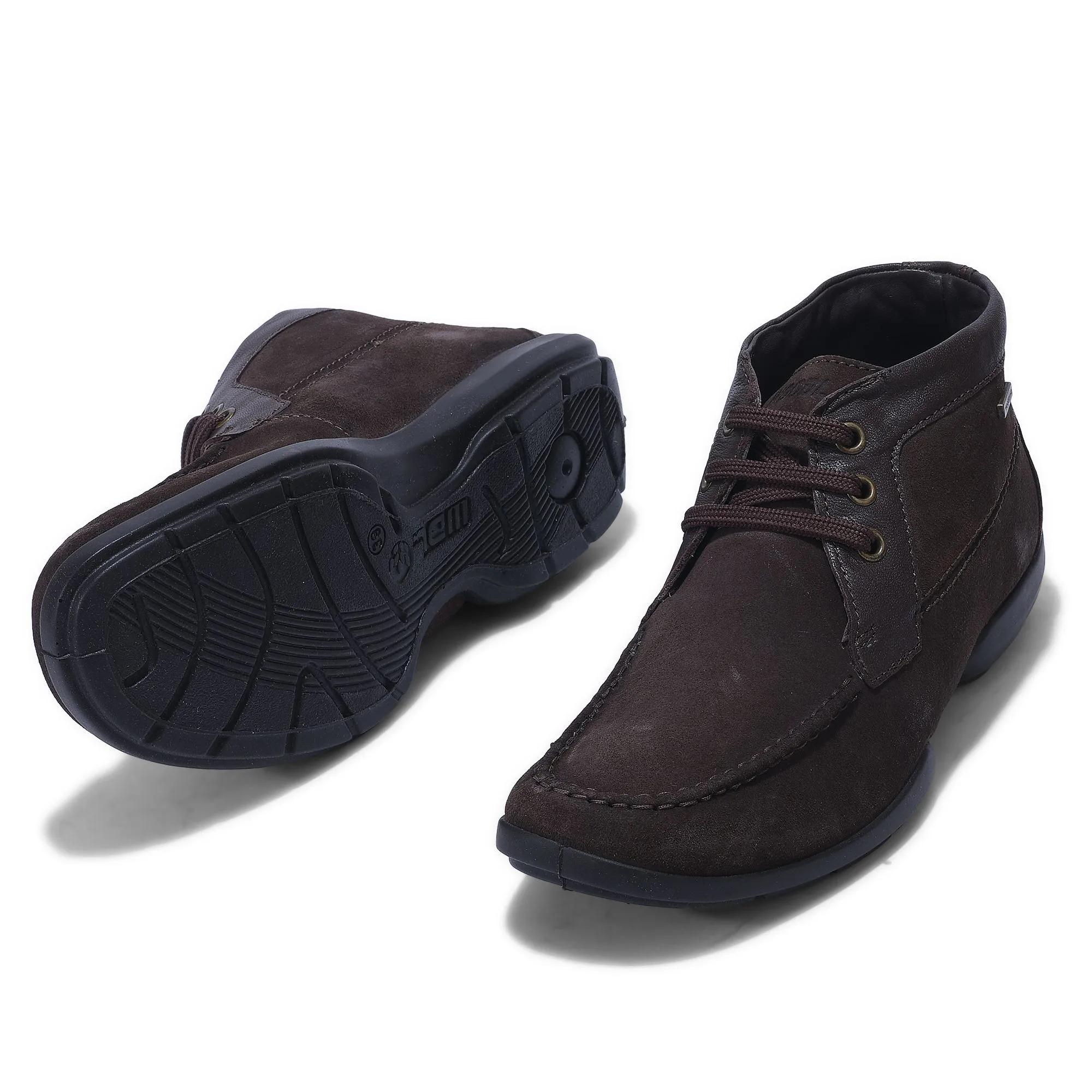 Woodland Dark Brown chukka shoes - Thumbnail 4