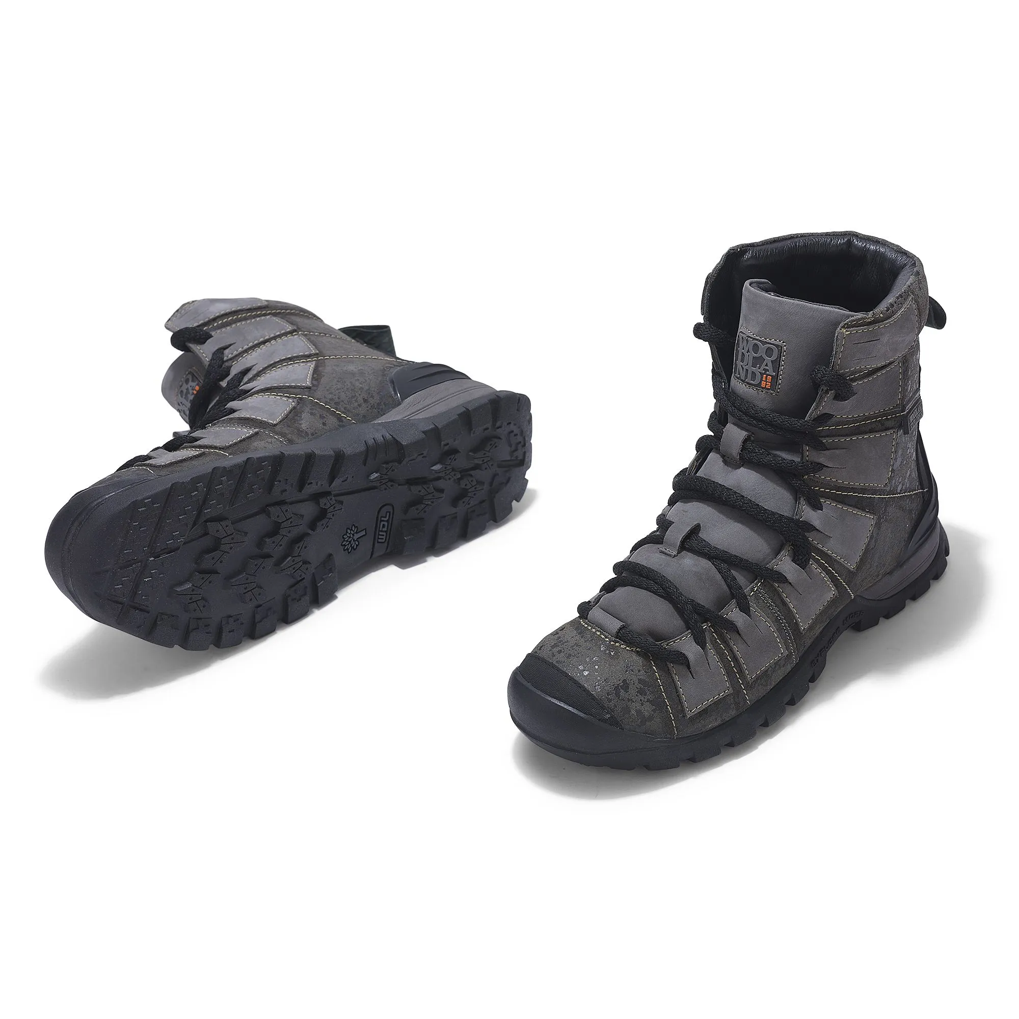 Dark grey boot for men - Thumbnail 4