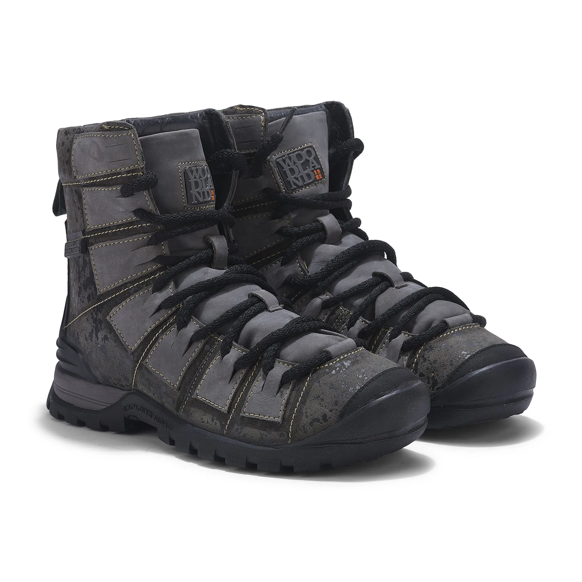 Dark grey boot for men - Thumbnail 6