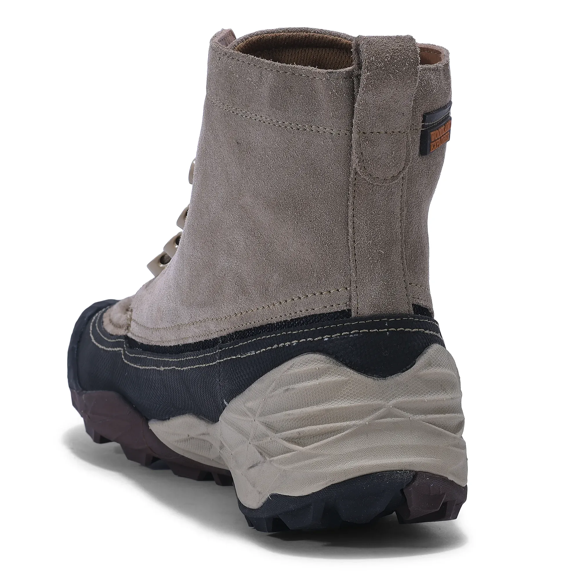 Khaki high-top boots - Thumbnail 5
