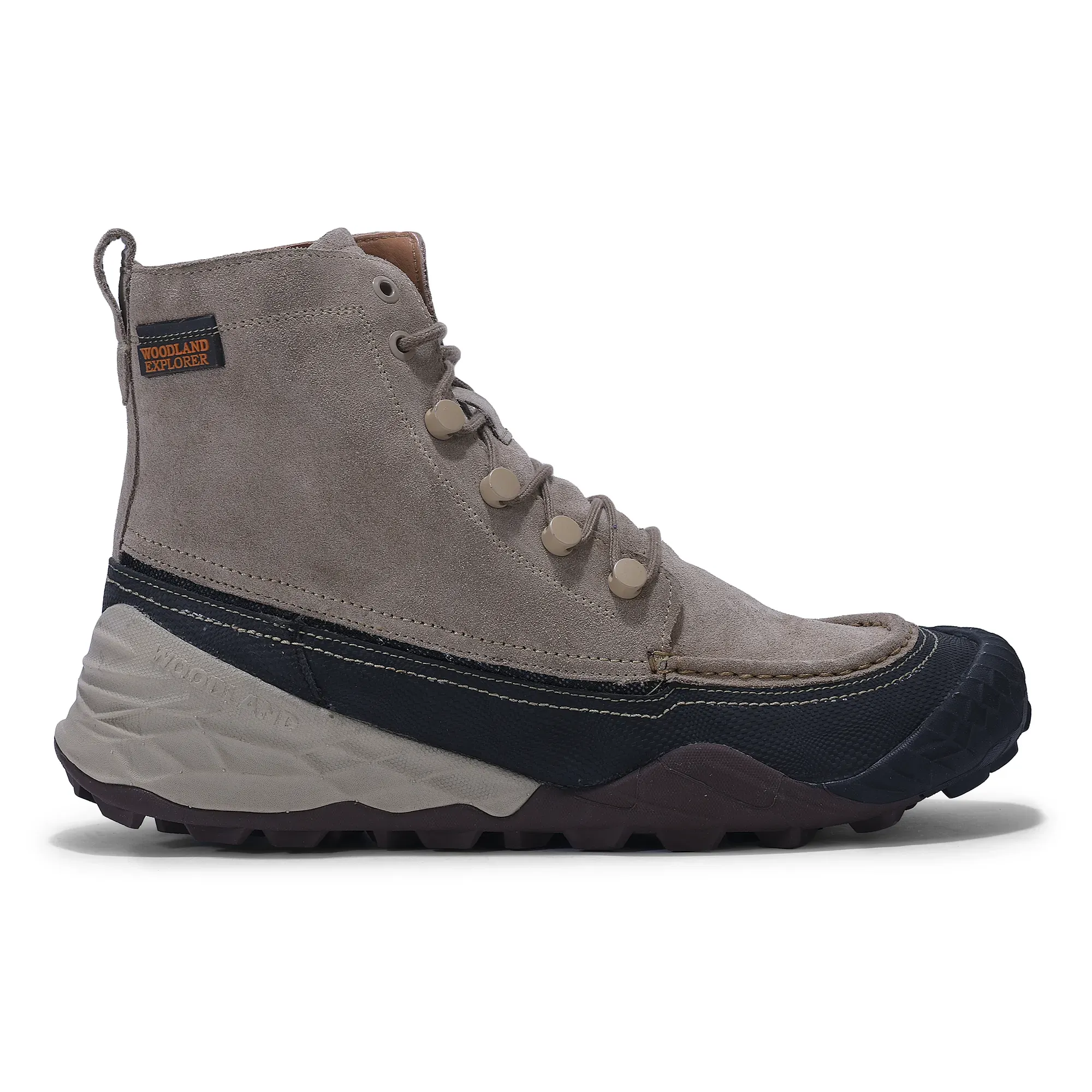 Khaki high-top boots - Thumbnail 6