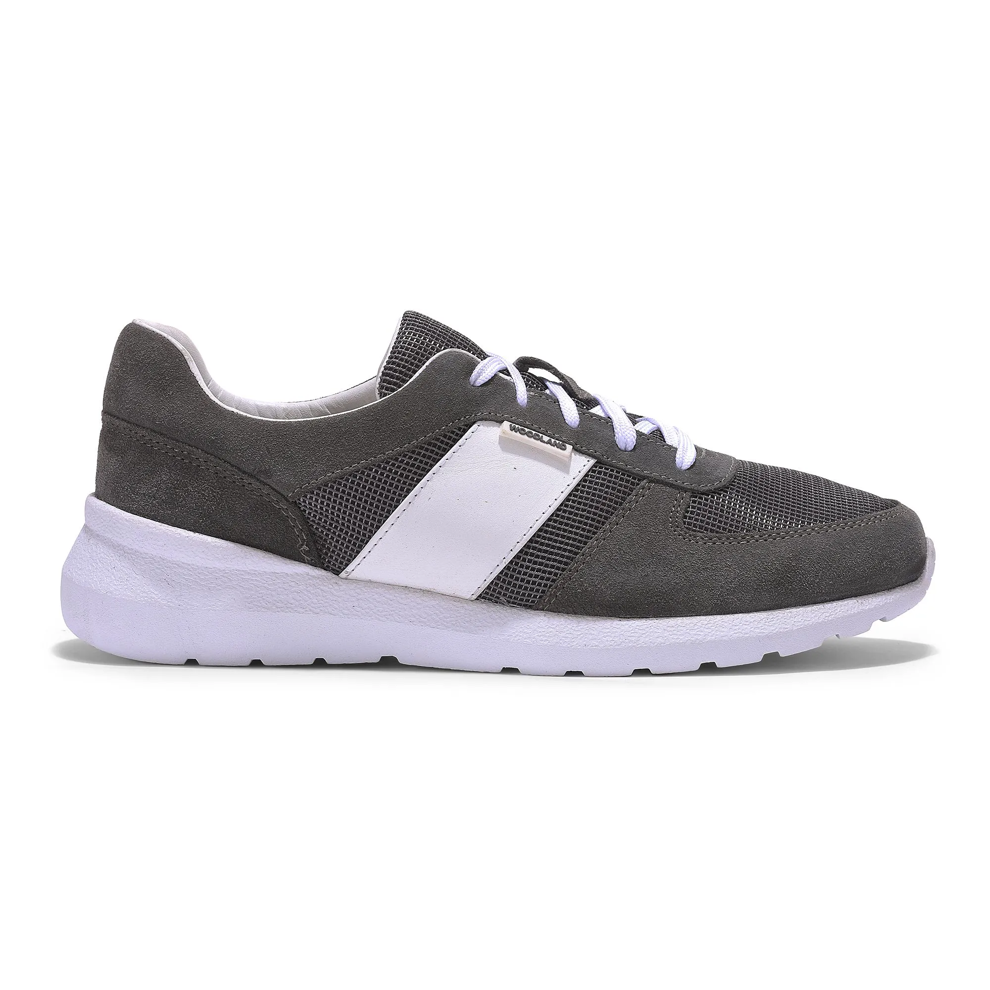 dark grey casual sneaker for men - Thumbnail 1