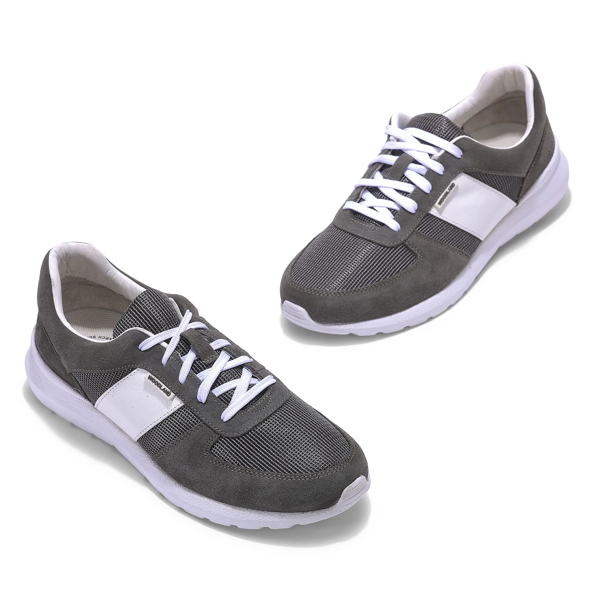 dark grey casual sneaker for men - Thumbnail 2