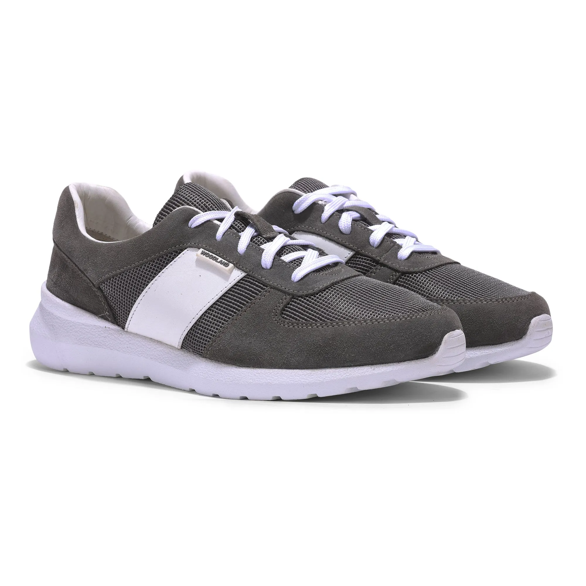 dark grey casual sneaker for men - Thumbnail 6