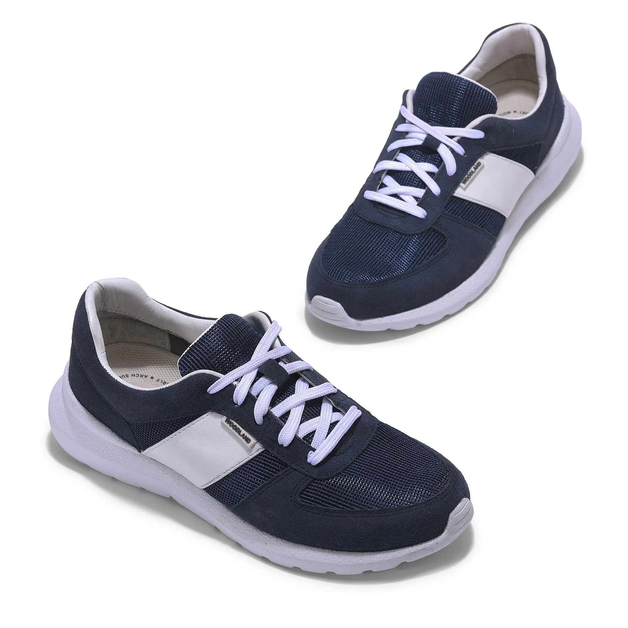 Navy casual sneaker for men - Thumbnail 2