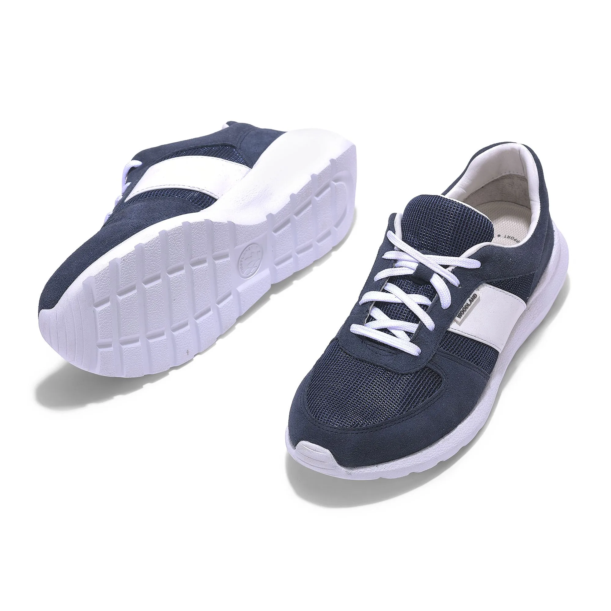 Navy casual sneaker for men - Thumbnail 4
