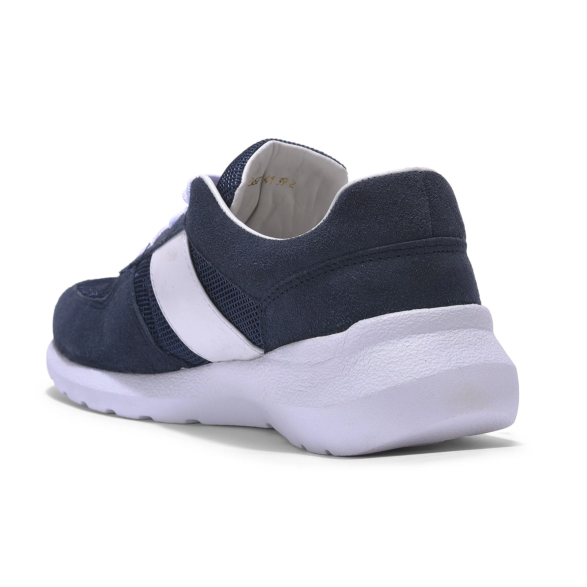Navy casual sneaker for men - Thumbnail 5