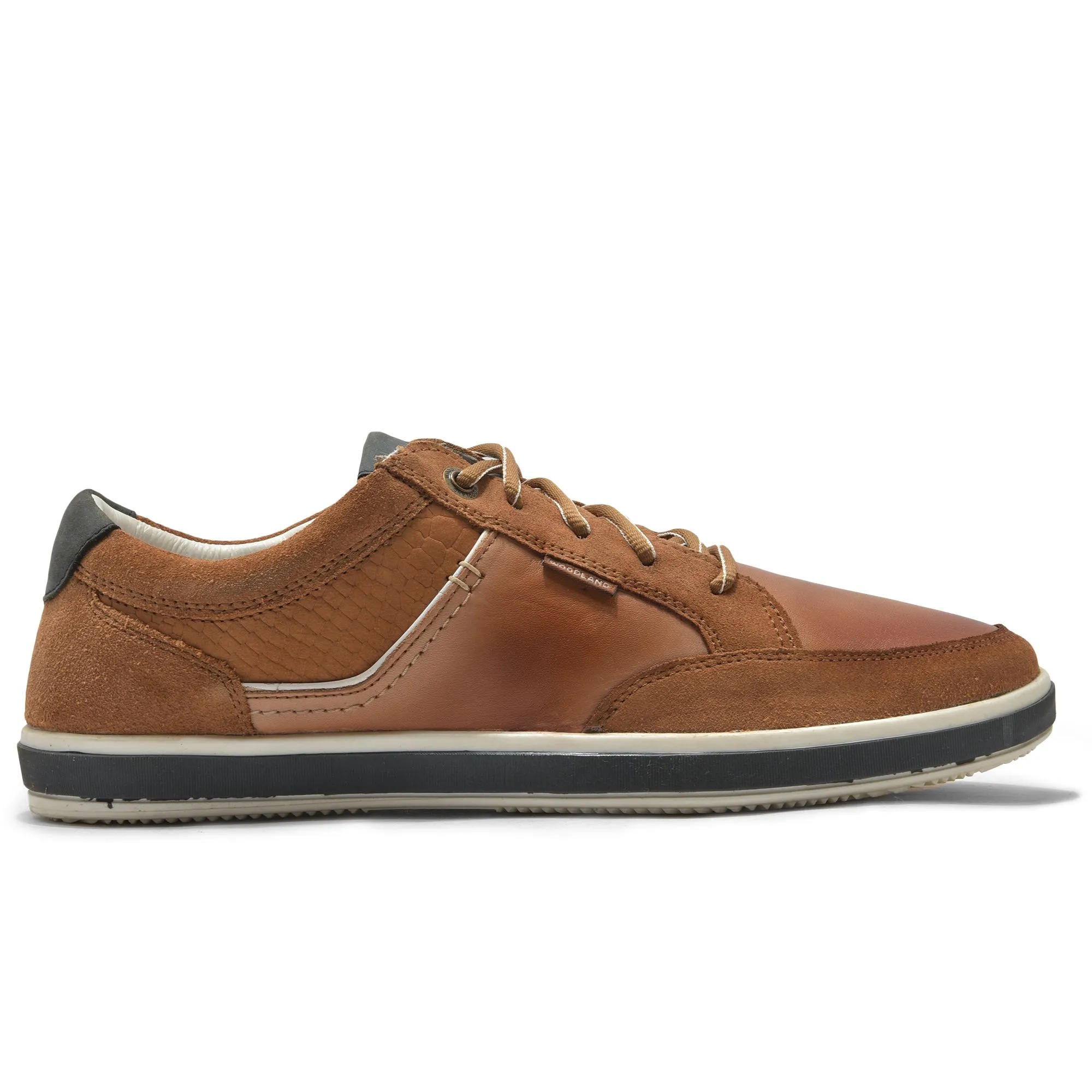 Tan casual shoes for men - Thumbnail 1