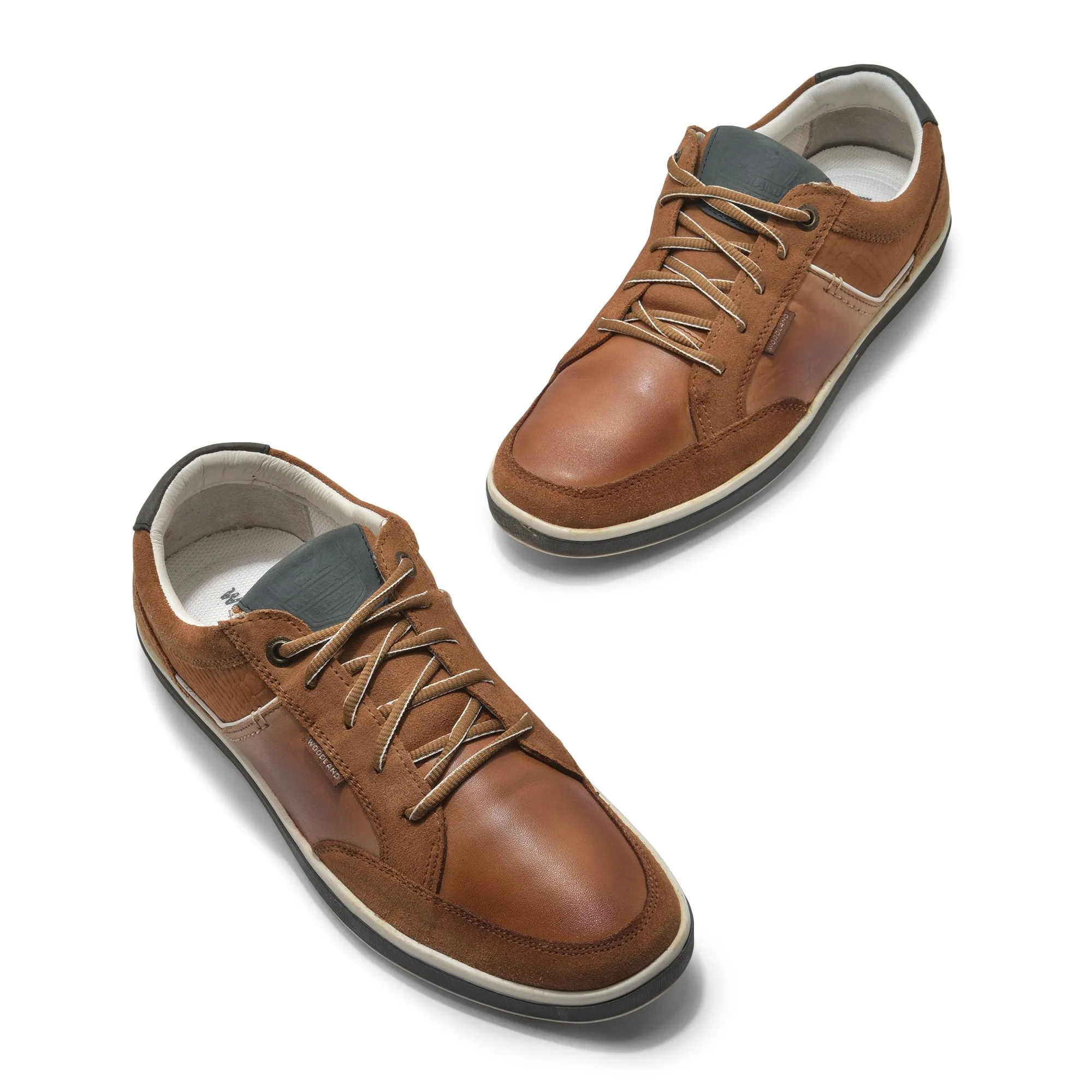 Tan casual shoes for men - Thumbnail 2