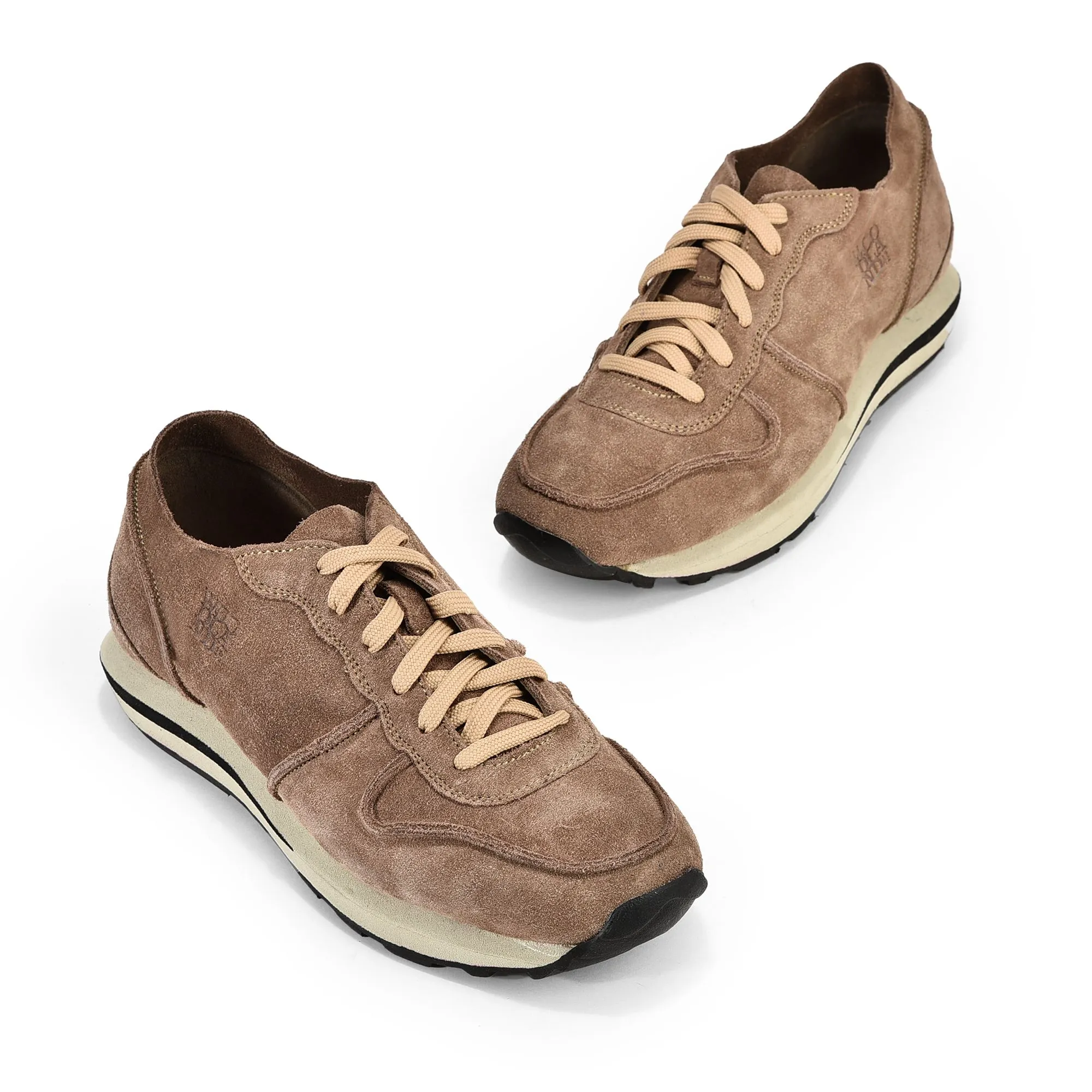 Dirty brown casual shoes for men - Thumbnail 2