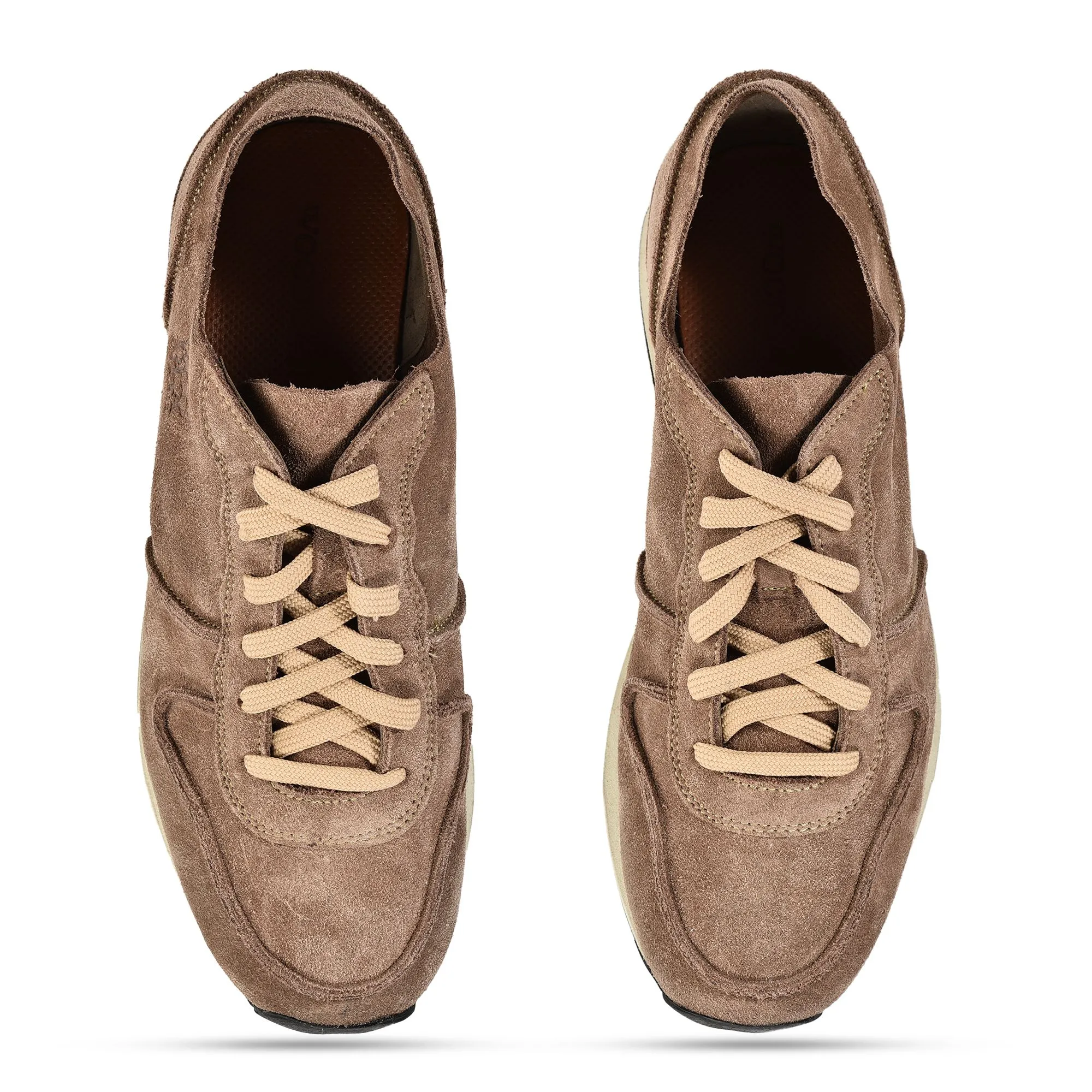 Dirty brown casual shoes for men - Thumbnail 3