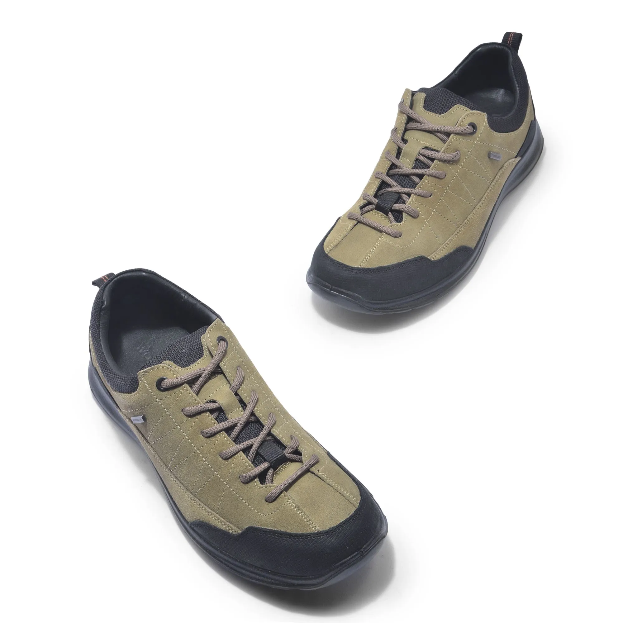 Khaki casual shoe for men - Thumbnail 2