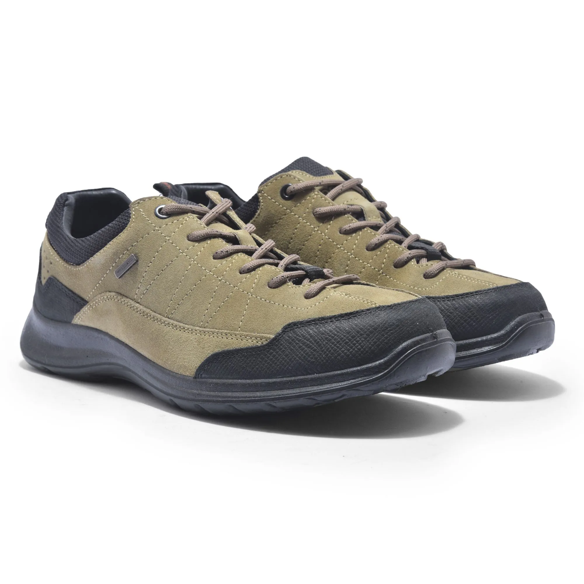 Khaki casual shoe for men - Thumbnail 6