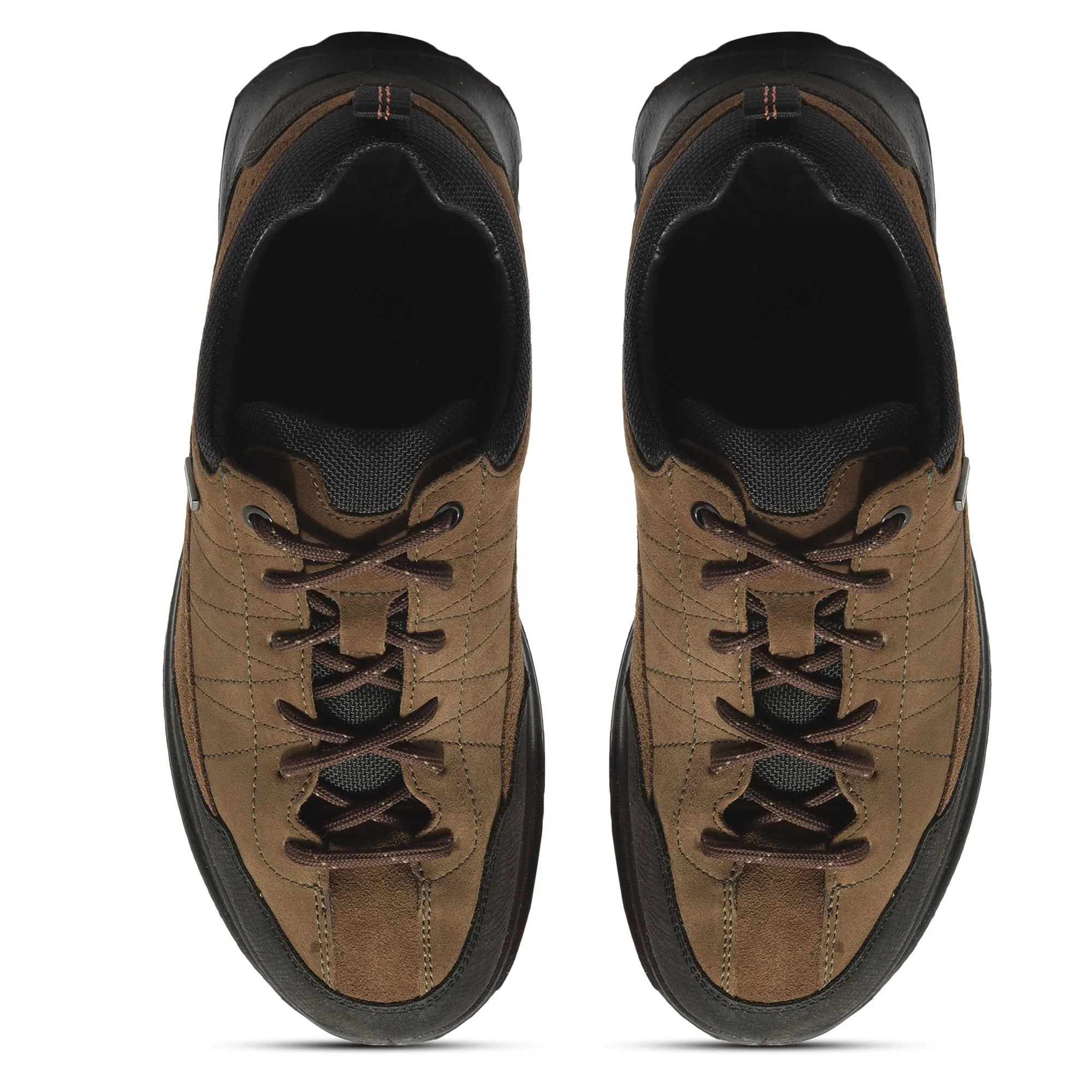 Tobacco casual shoe for men - Thumbnail 3