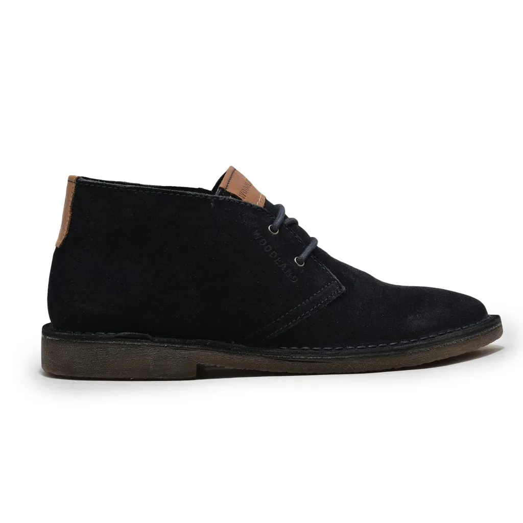 Navy Chukka Boot for Men - Thumbnail 1