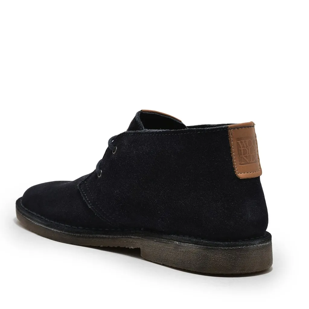 Navy Chukka Boot for Men - Thumbnail 5