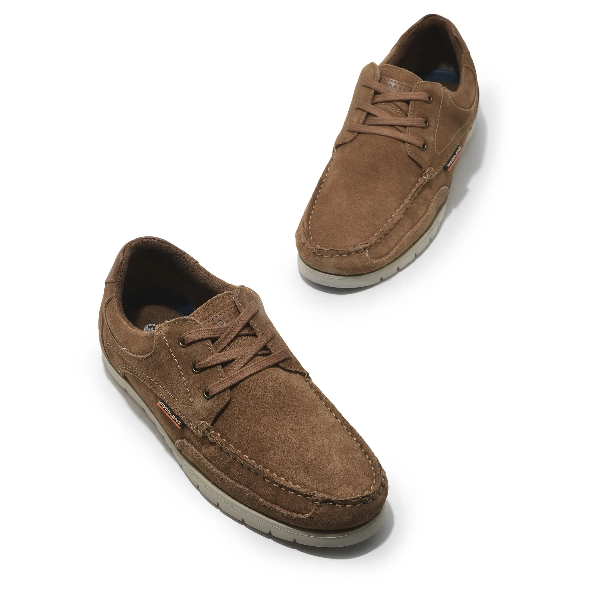 Tan casual shoes for men - Thumbnail 2