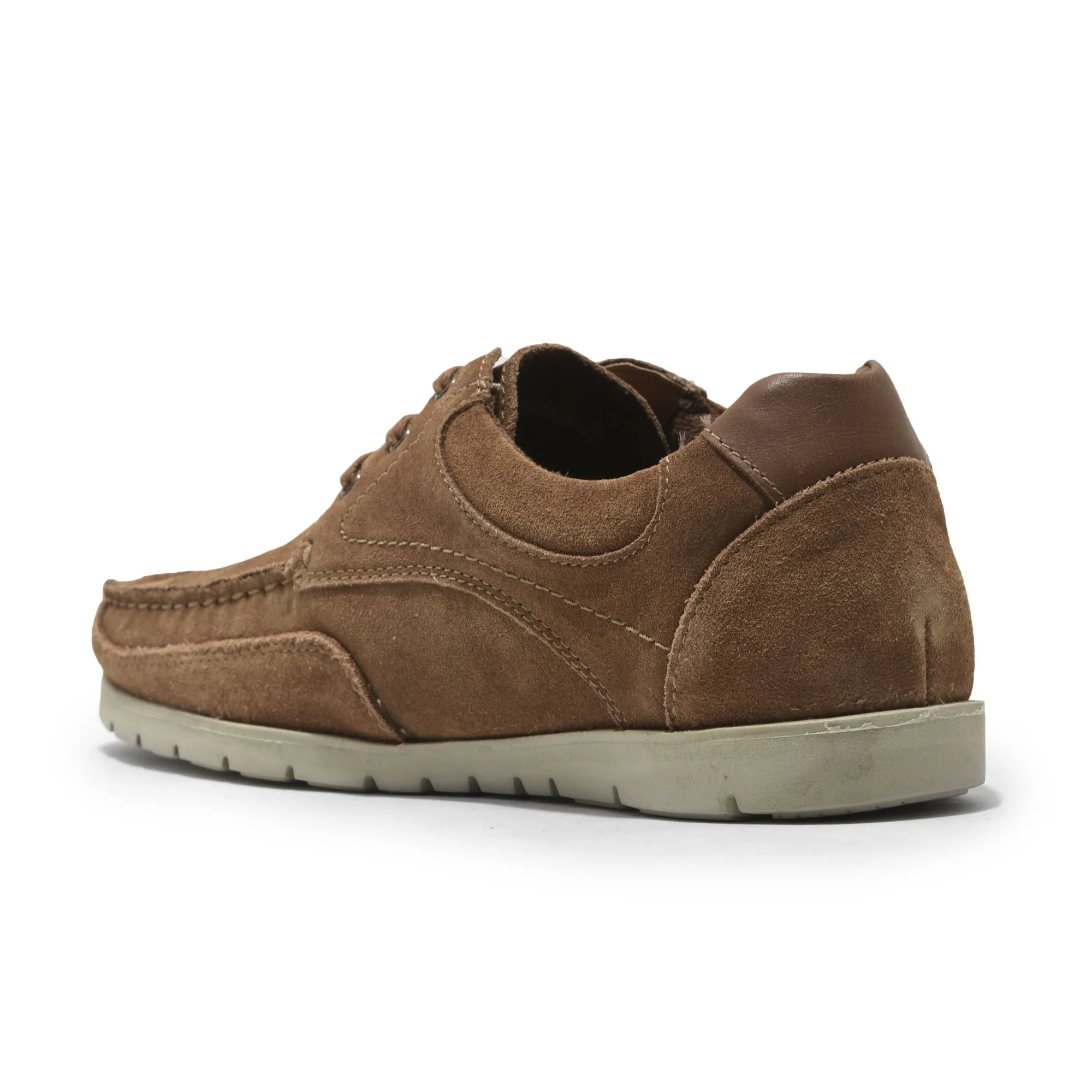 Tan casual shoes for men - Thumbnail 5