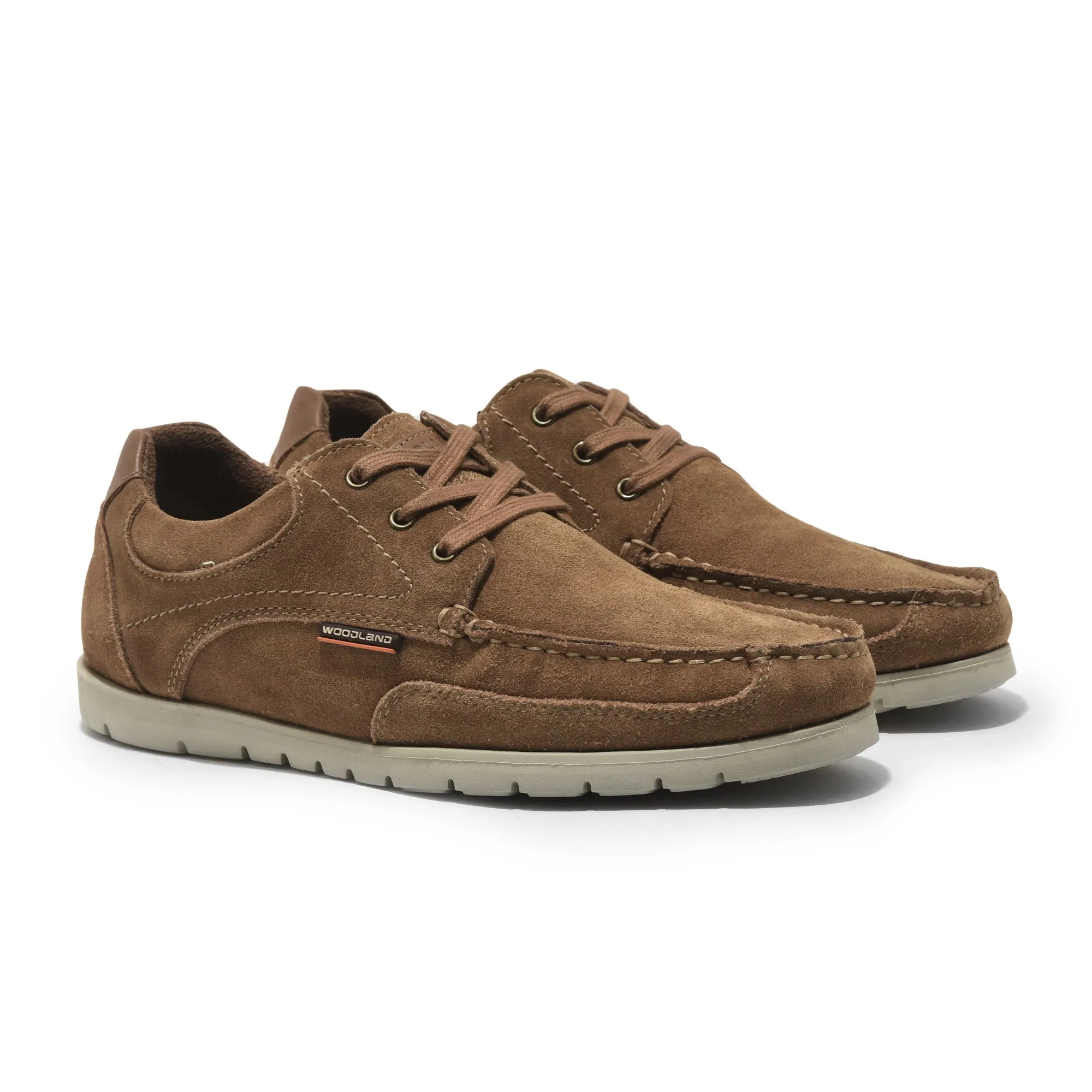 Tan casual shoes for men - Thumbnail 6