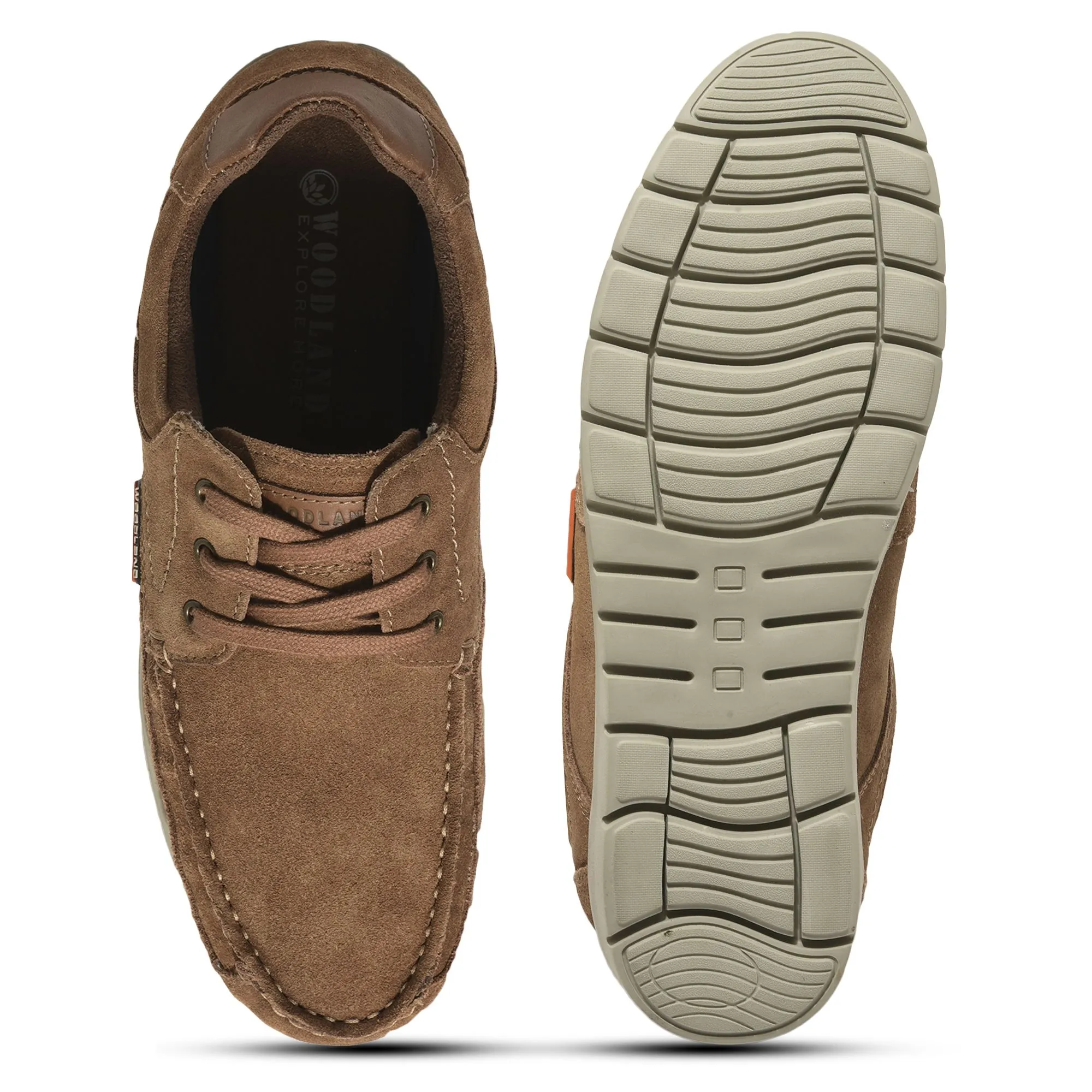 Tan casual shoes for men - Thumbnail 7