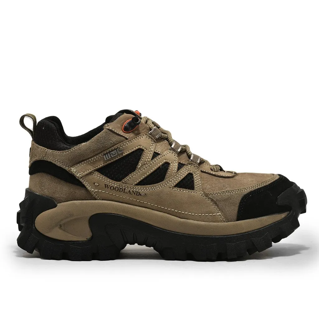 Dubai khaki casual shoes for men - Image 1