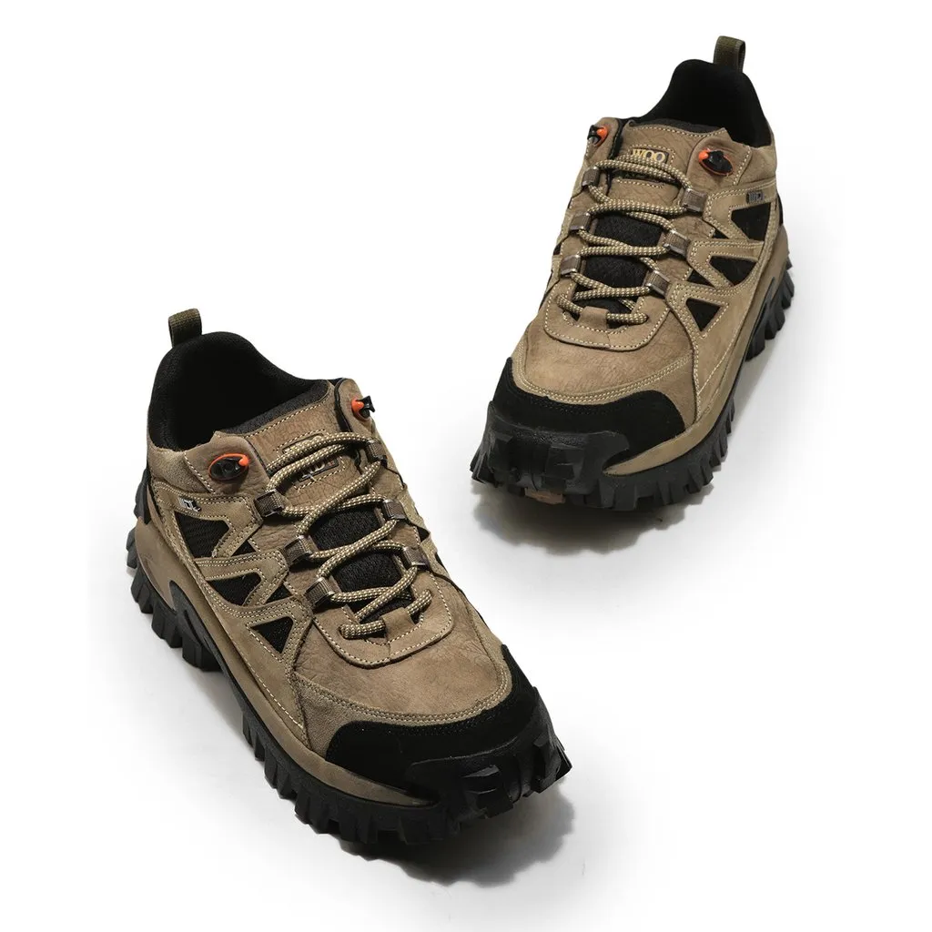 Dubai khaki casual shoes for men - Thumbnail 2