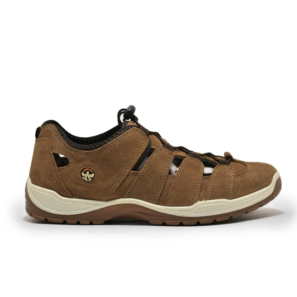 Camel Closed Toe Sandal for Men - Thumbnail 1
