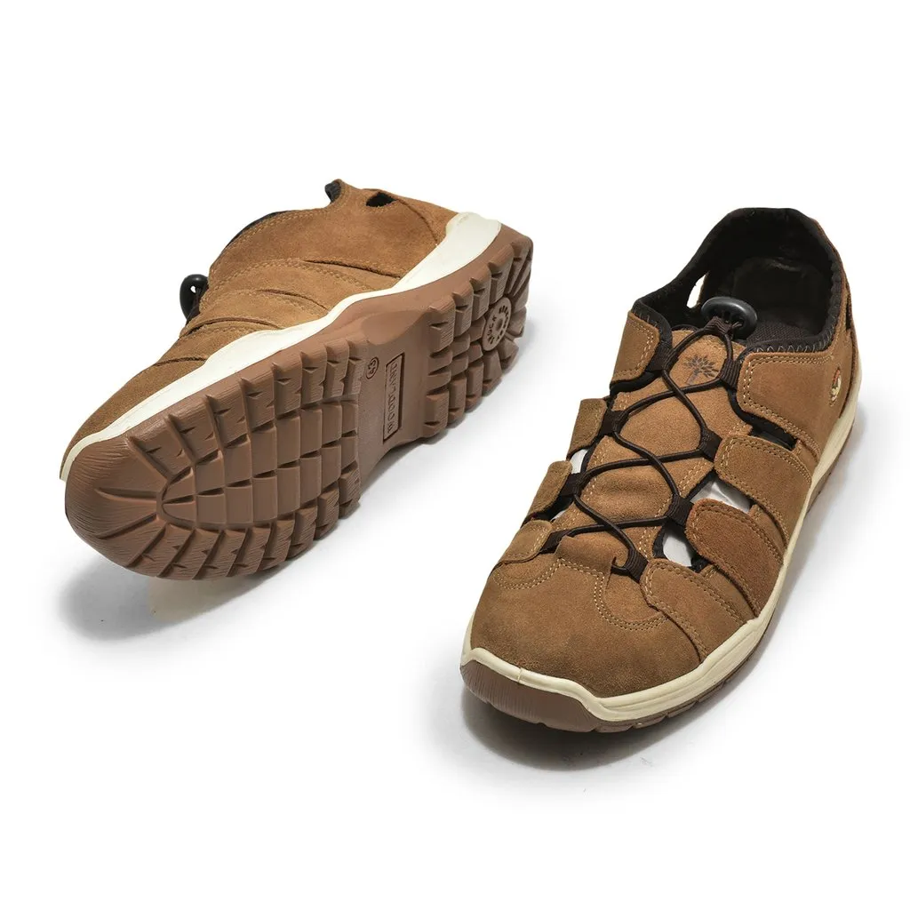 Camel Closed Toe Sandal for Men - Thumbnail 4