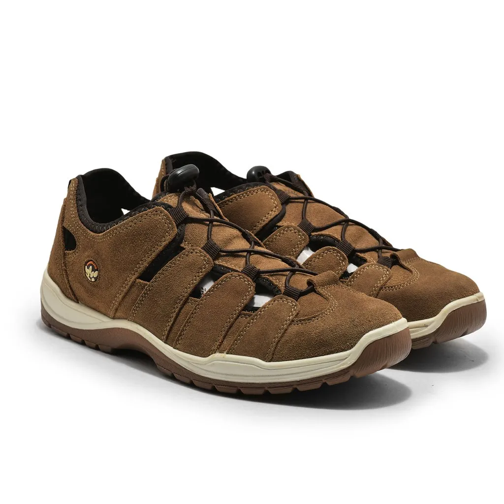 Camel Closed Toe Sandal for Men - Thumbnail 6