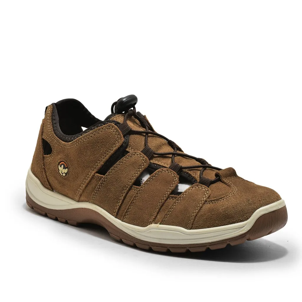 Camel Closed Toe Sandal for Men - Thumbnail 8