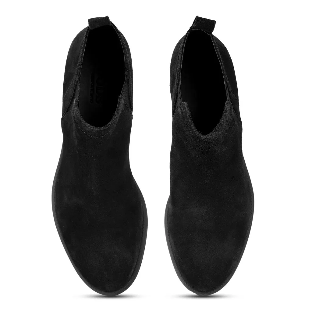 Black Chukka Boot for Men - Thumbnail 6
