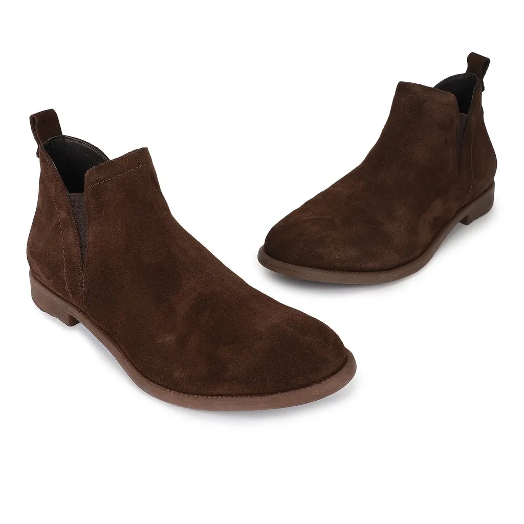 Brown Chukka Boot for Men - Thumbnail 2