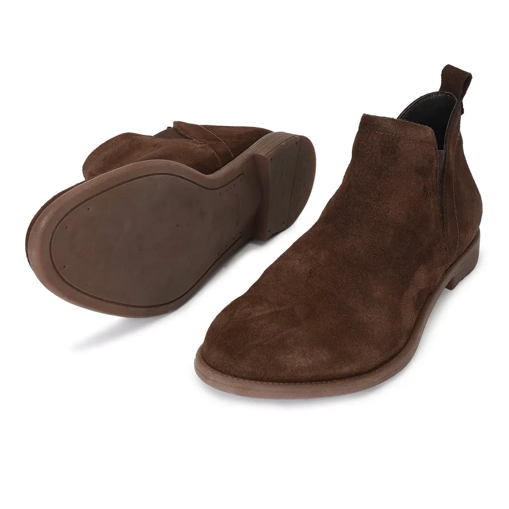 Brown Chukka Boot for Men - Thumbnail 5