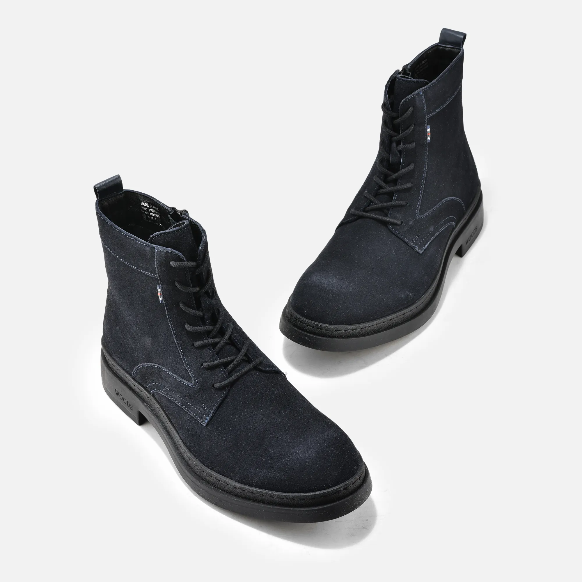Navy Boots For Men - Thumbnail 2