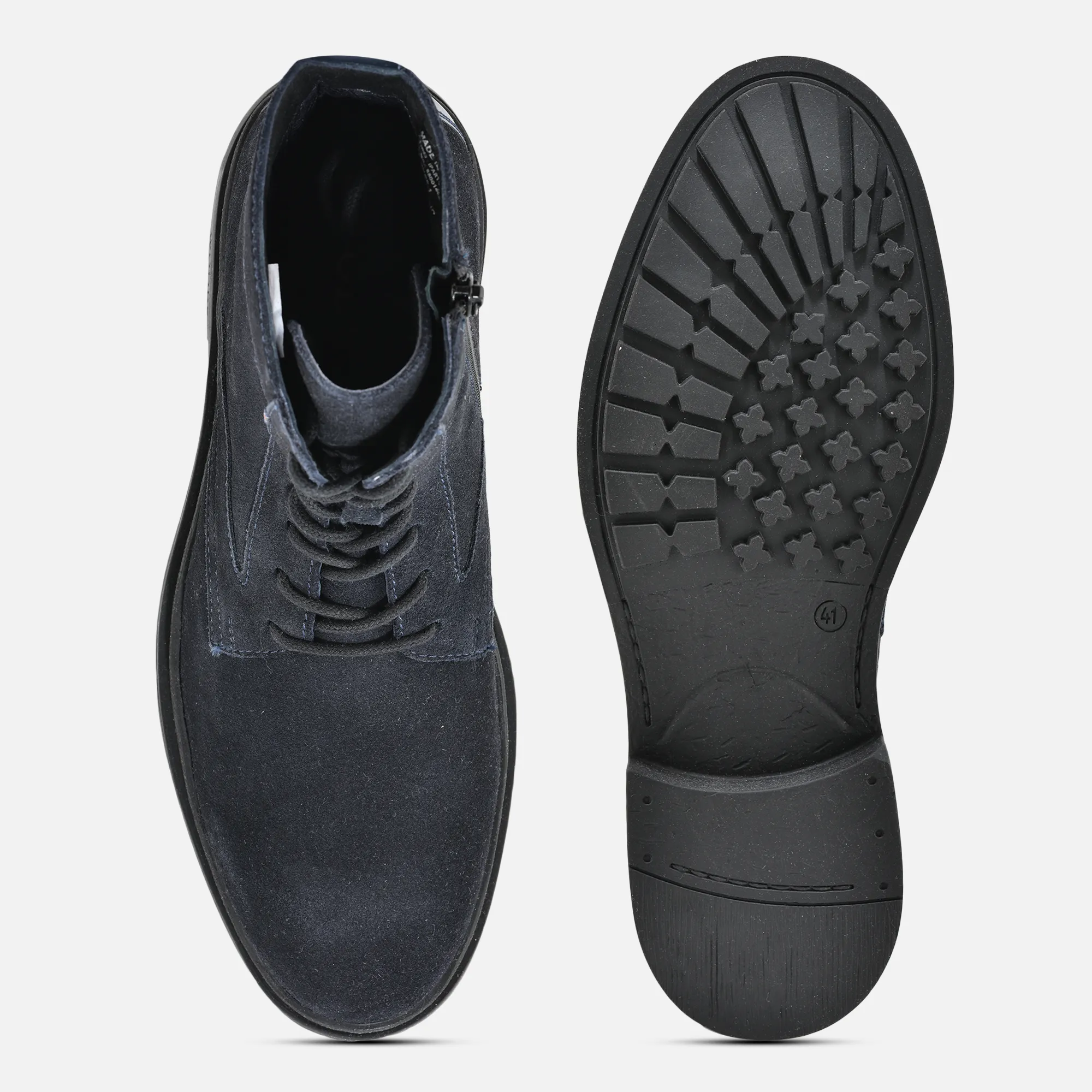 Navy Boots For Men - Thumbnail 8