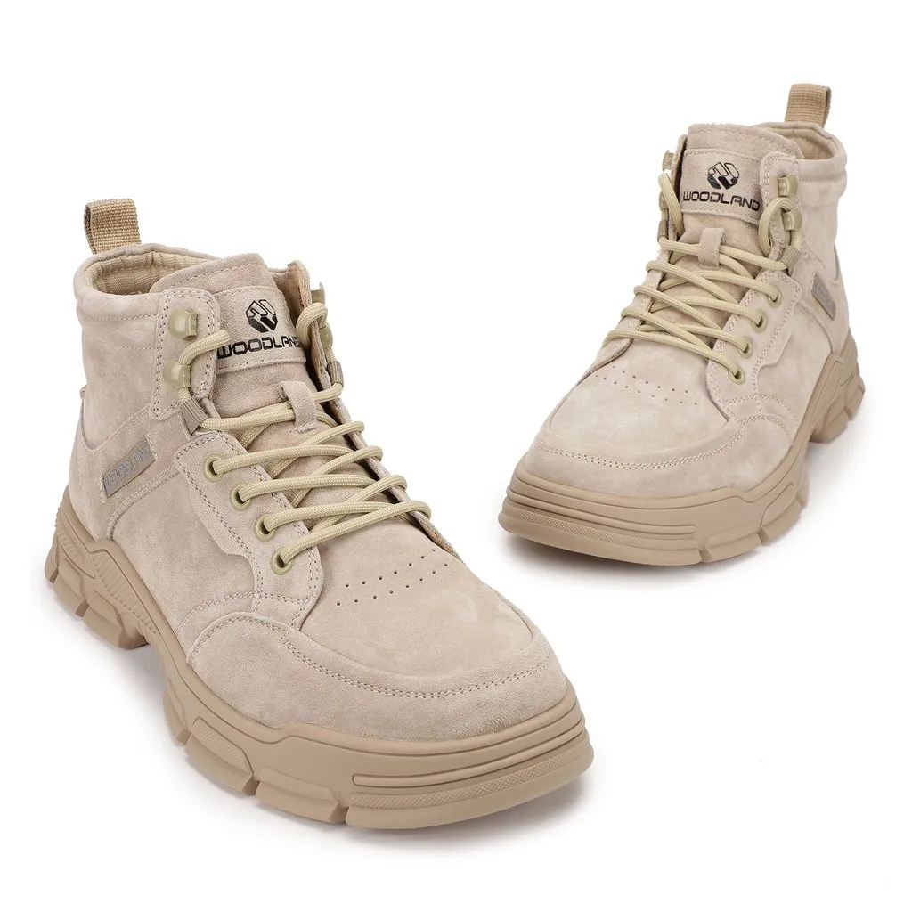 Beige Boot for Men - Thumbnail 2