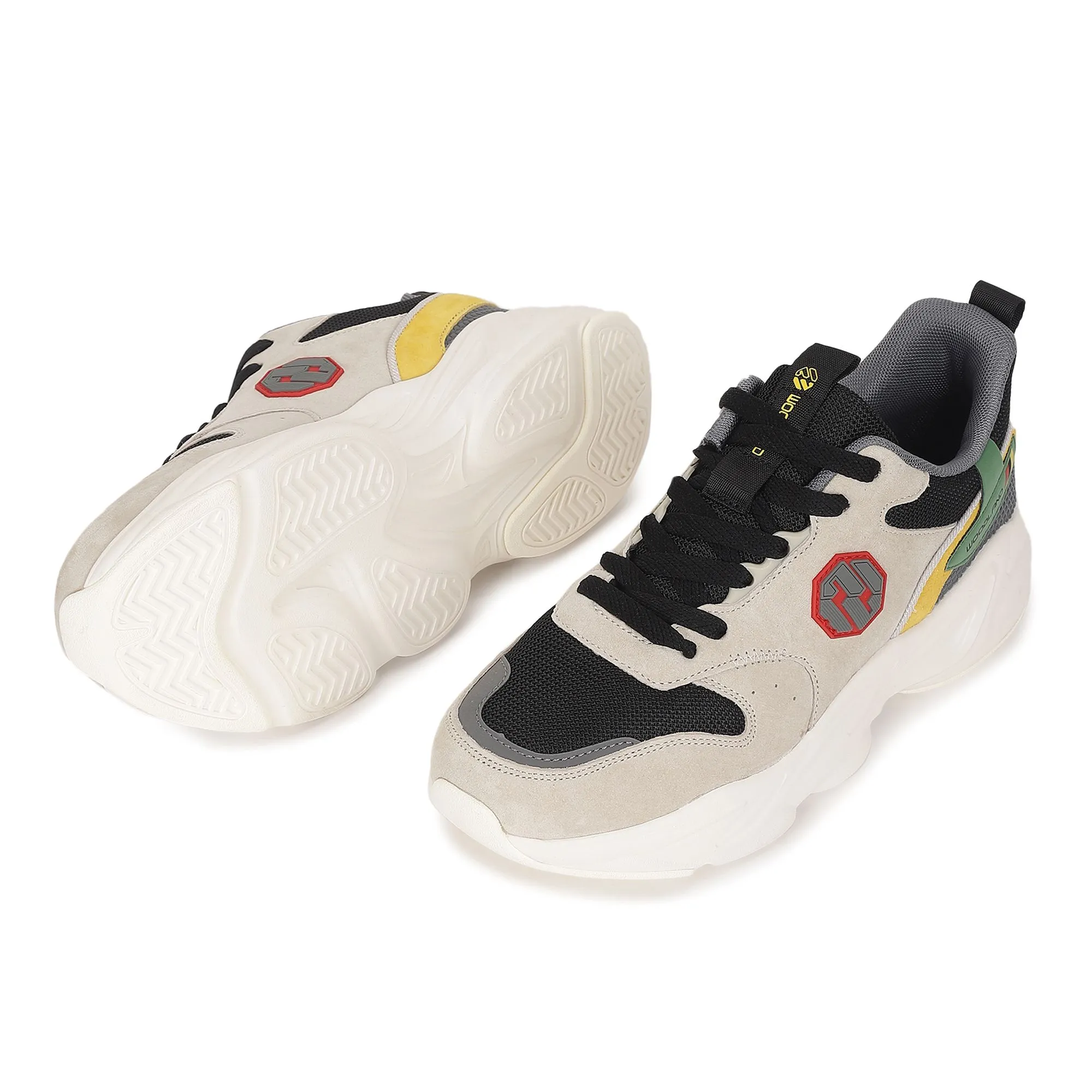 Beige Sneaker for men - Thumbnail 4