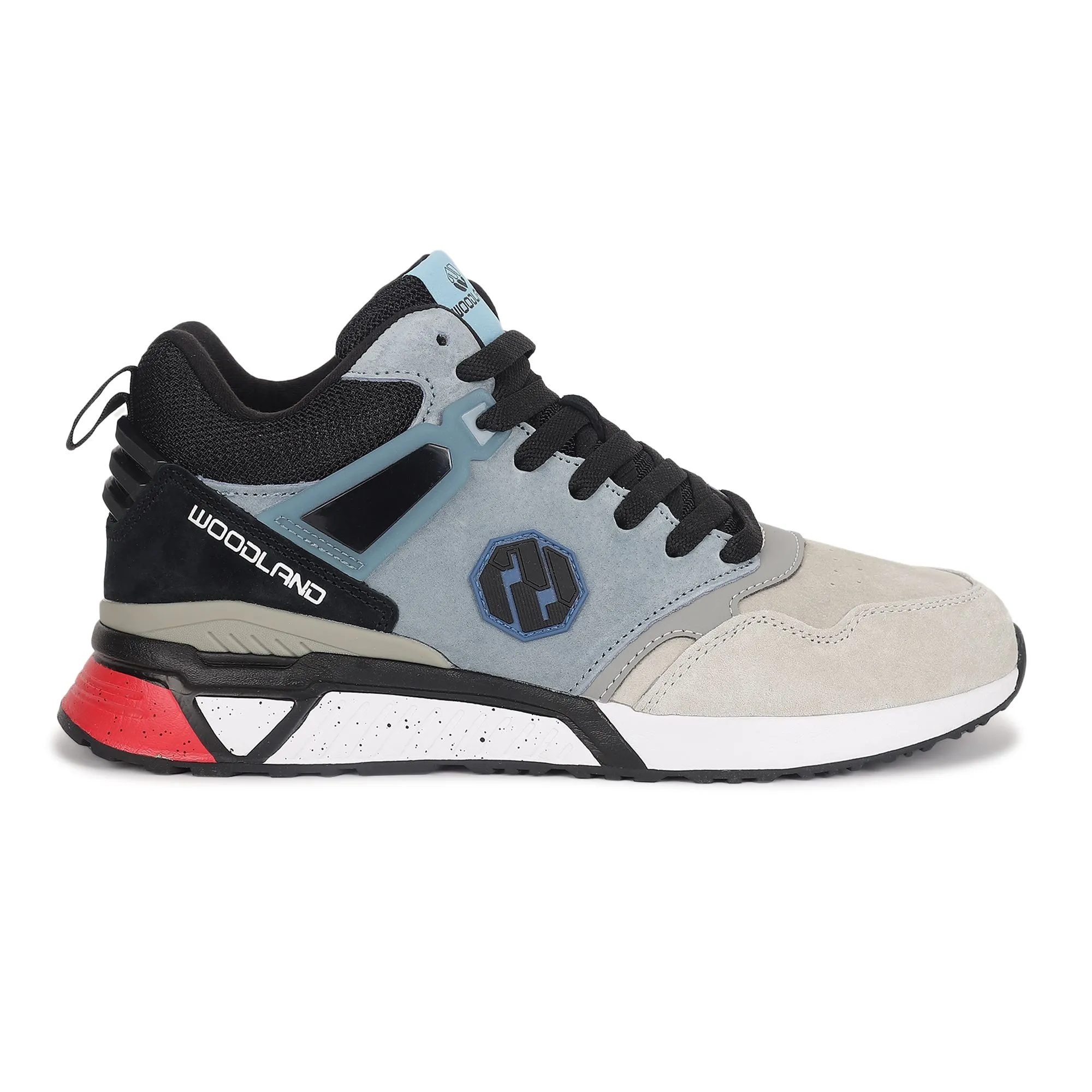 Grey Sneakers for Men - Thumbnail 1
