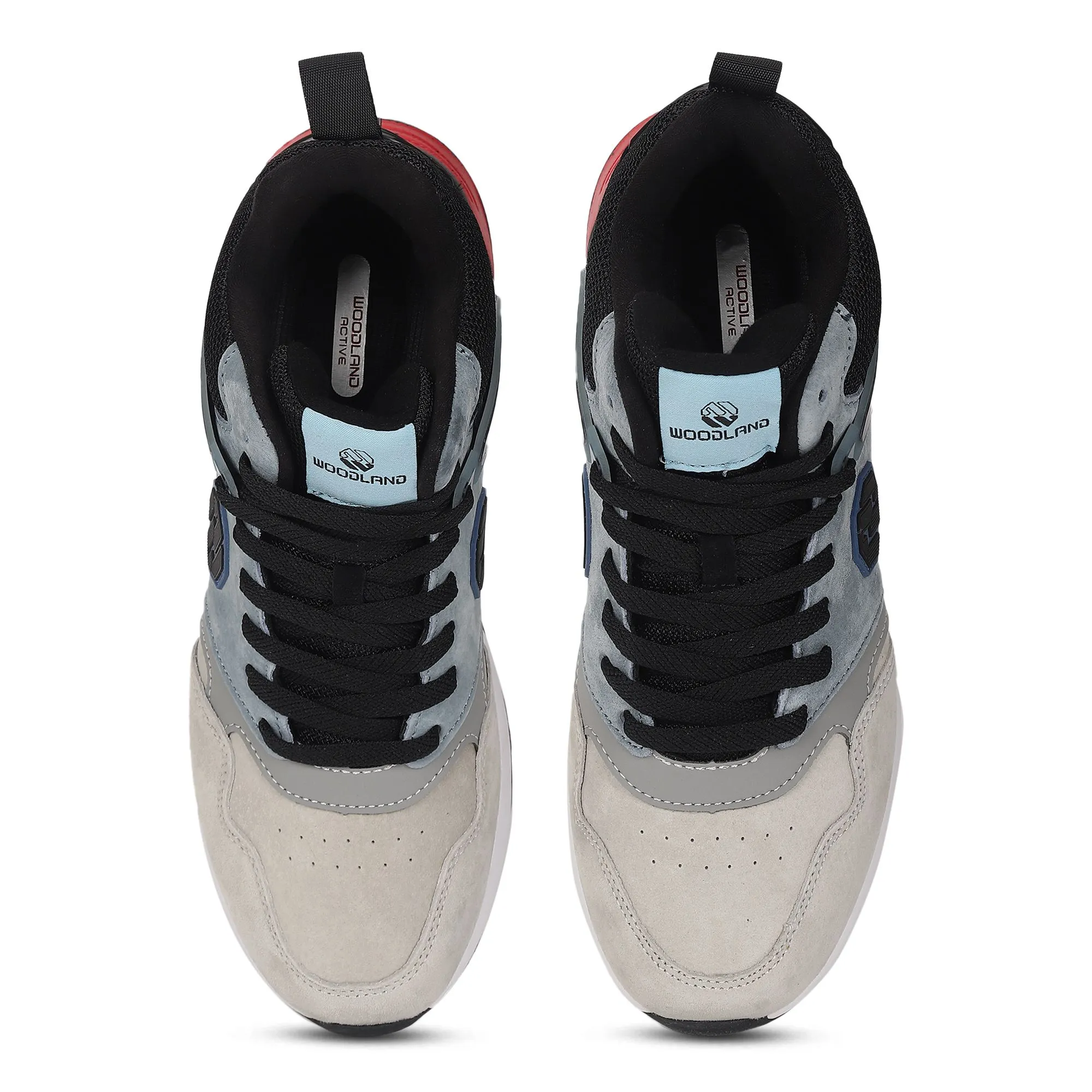 Grey Sneakers for Men - Thumbnail 3